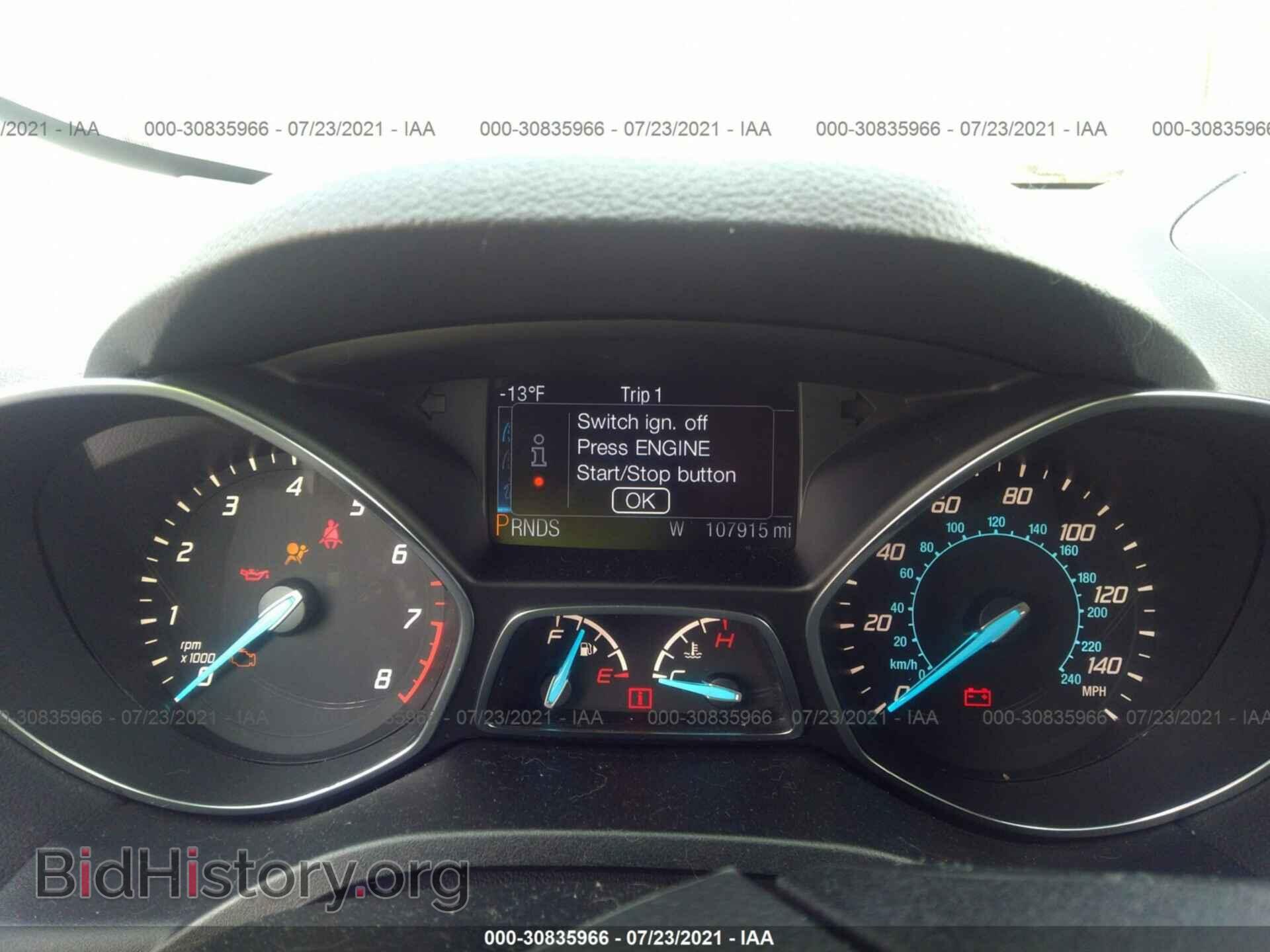 2014 FORD ESCAPE - VIN: 1FMCU9J94EUB01329 - Фото 7