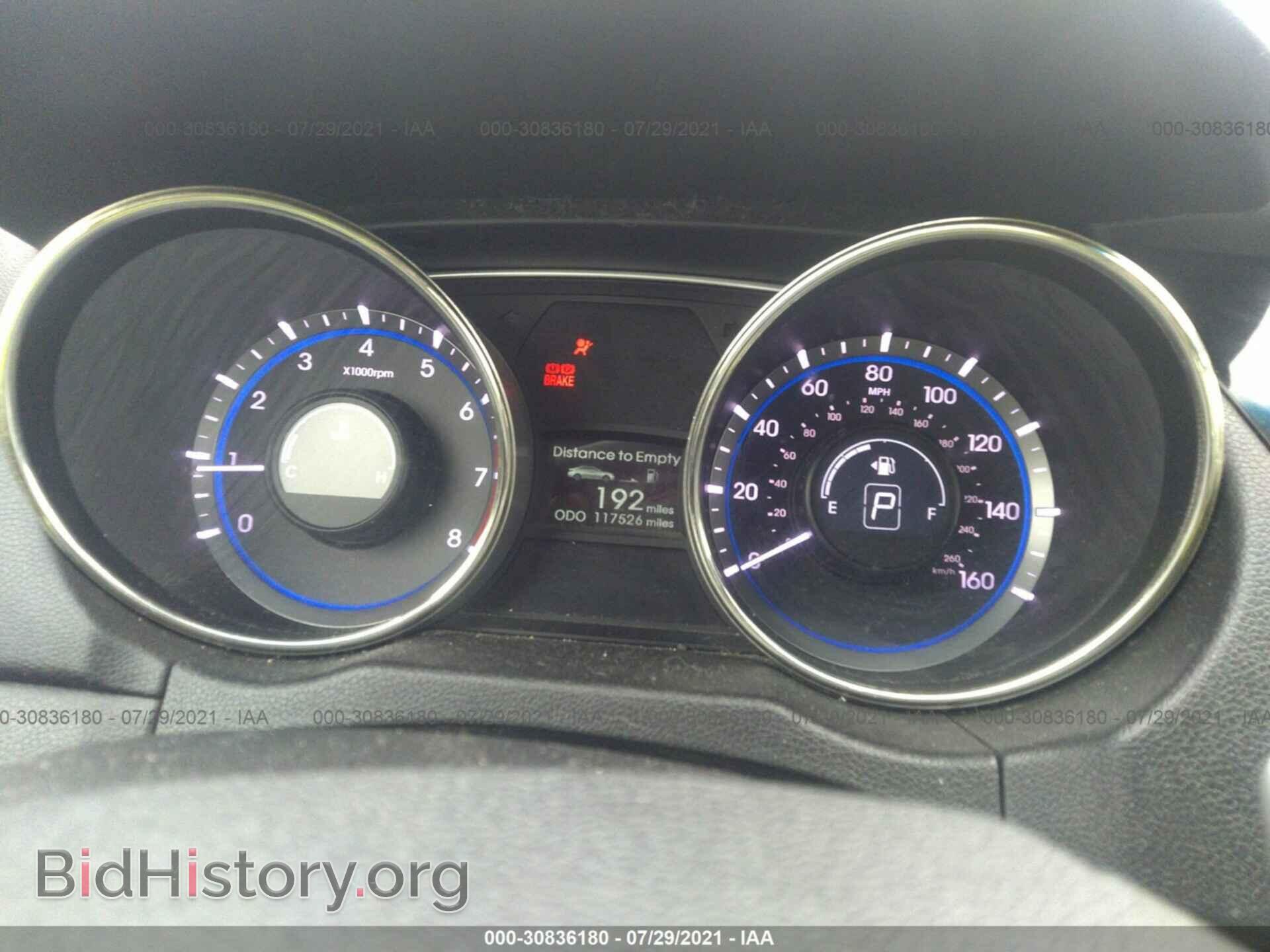 2012 HYUNDAI SONATA - VIN: 5NPEC4ABXCH387300 - Фото 7
