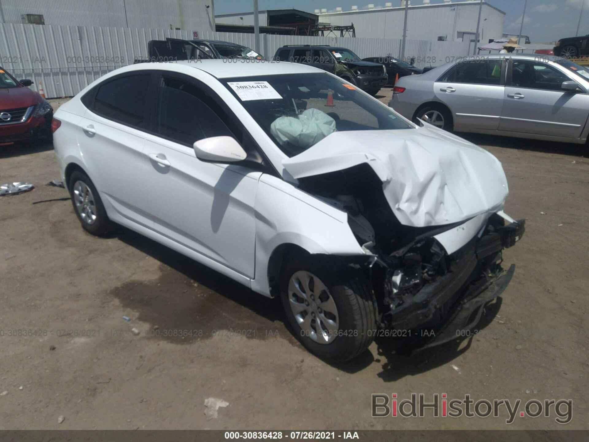 Photo KMHCT4AE7GU017298 - HYUNDAI ACCENT 2016