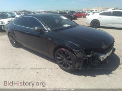 2013 Audi A7 3.0 Premium Plus, черный — VIN WAUYGAFC4DN092001, IAAI