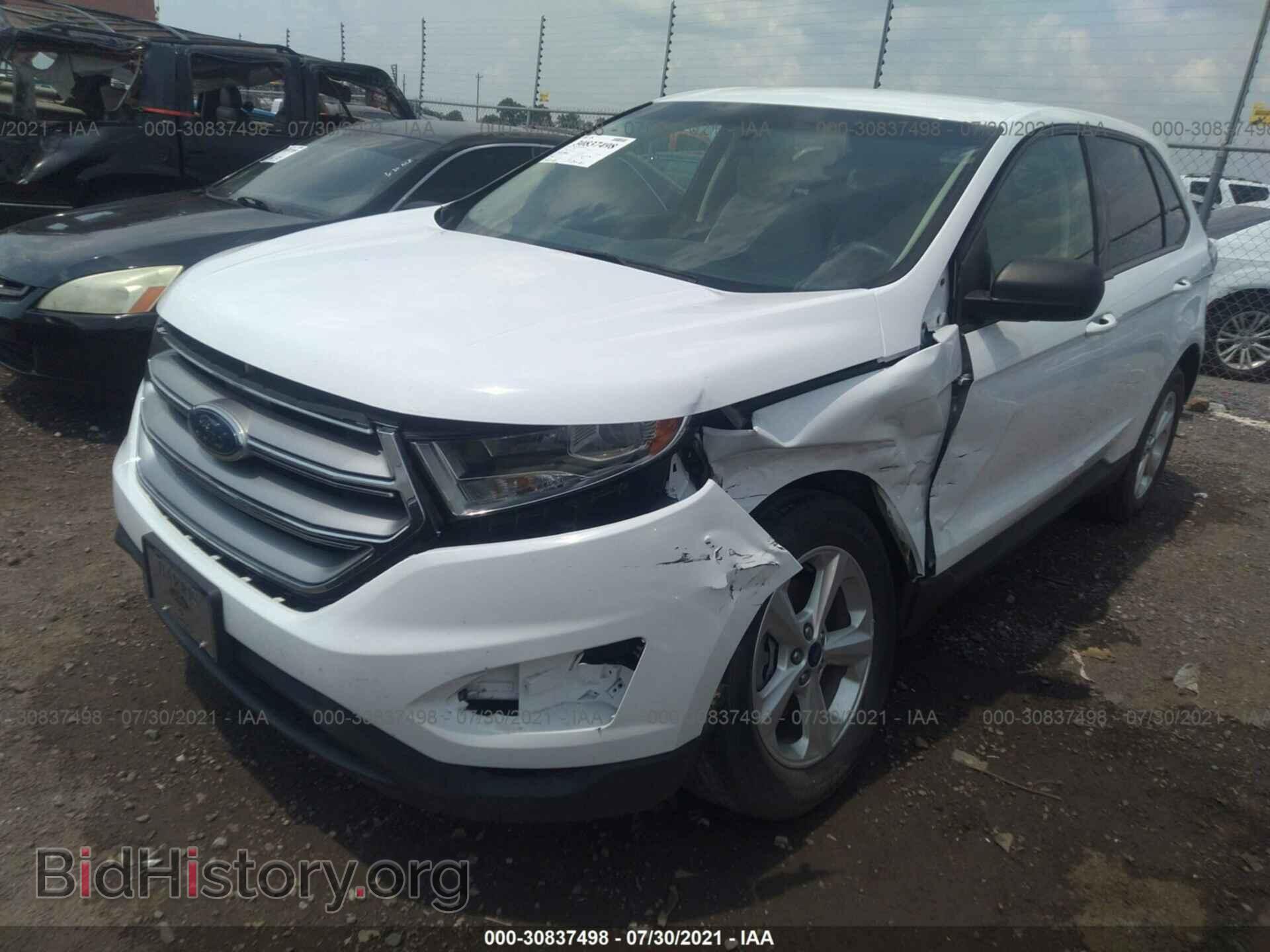 2016 FORD EDGE - VIN: 2FMPK3G96GBC00612 - Фото 2