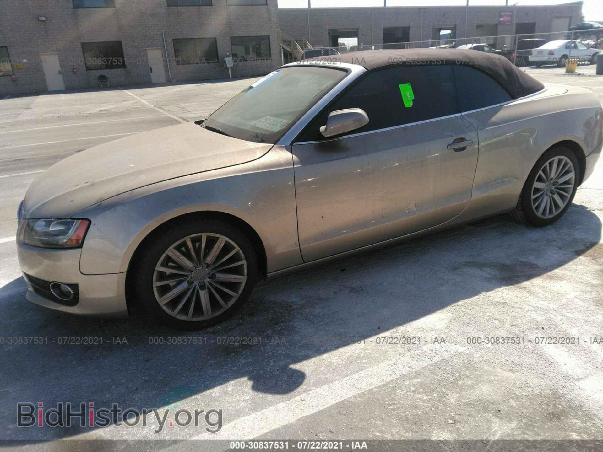 2010 AUDI A5 - VIN: WAULFAFH4AN024463 - Photo 2