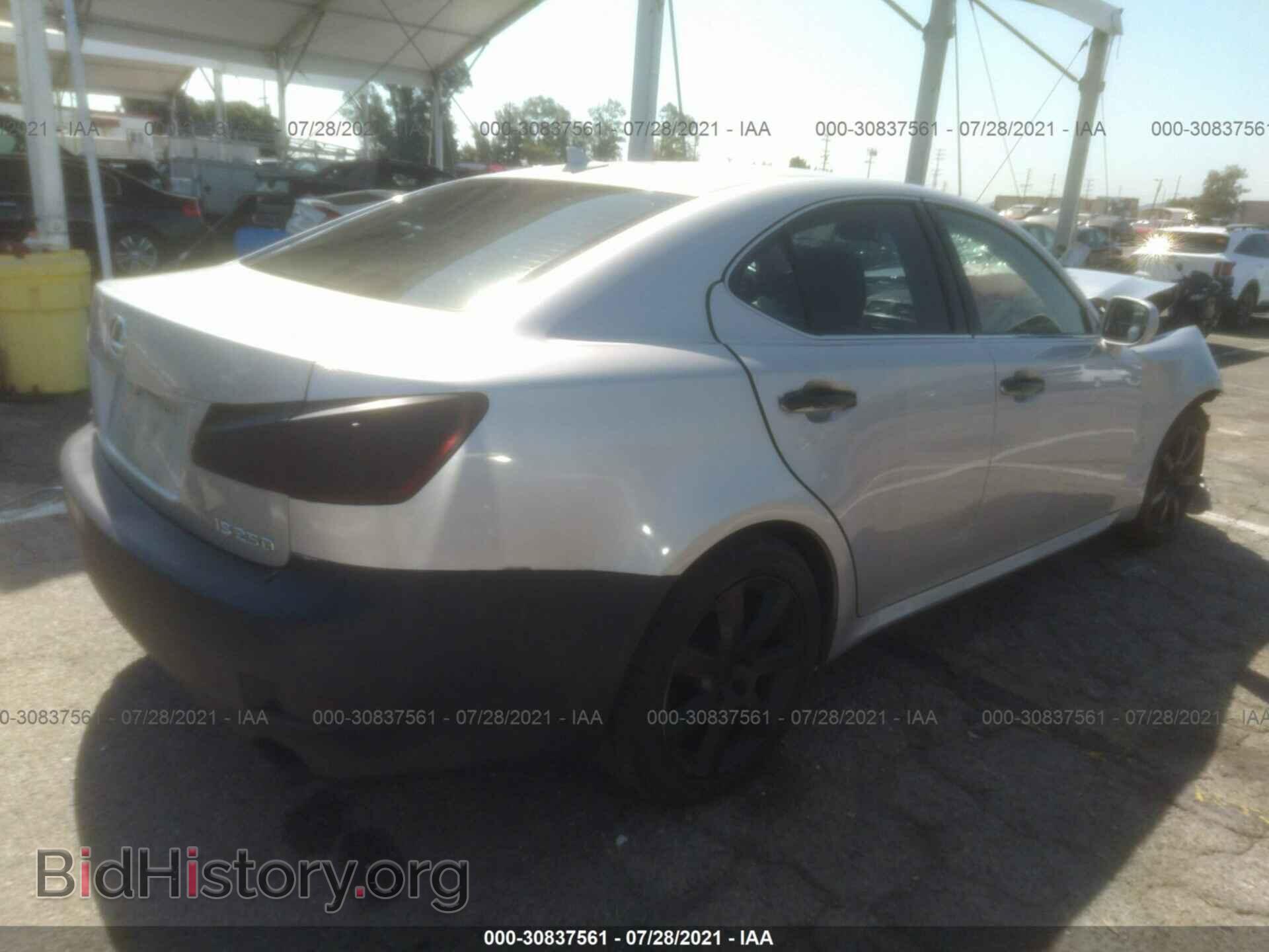 2007 LEXUS IS 250 - VIN: JTHBK262372058219 - Фото 4