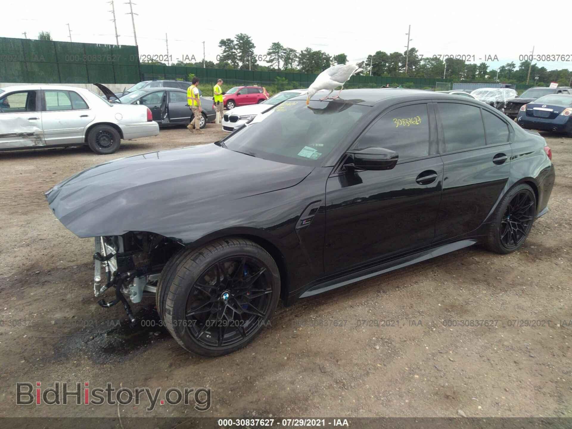 2021 BMW M3 - VIN: WBS33AY02MFL23606 - Фото 2