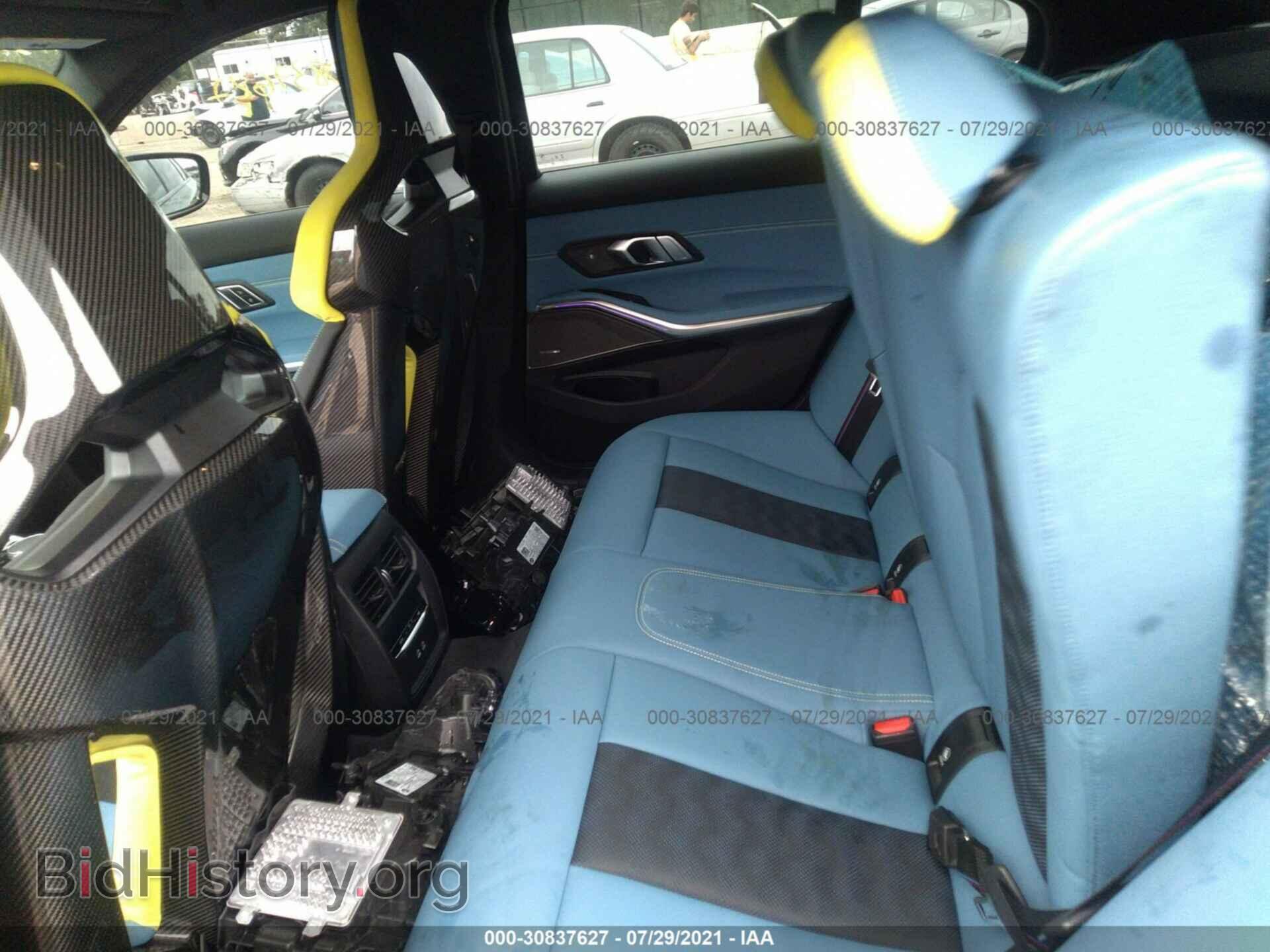 2021 BMW M3 - VIN: WBS33AY02MFL23606 - Фото 8