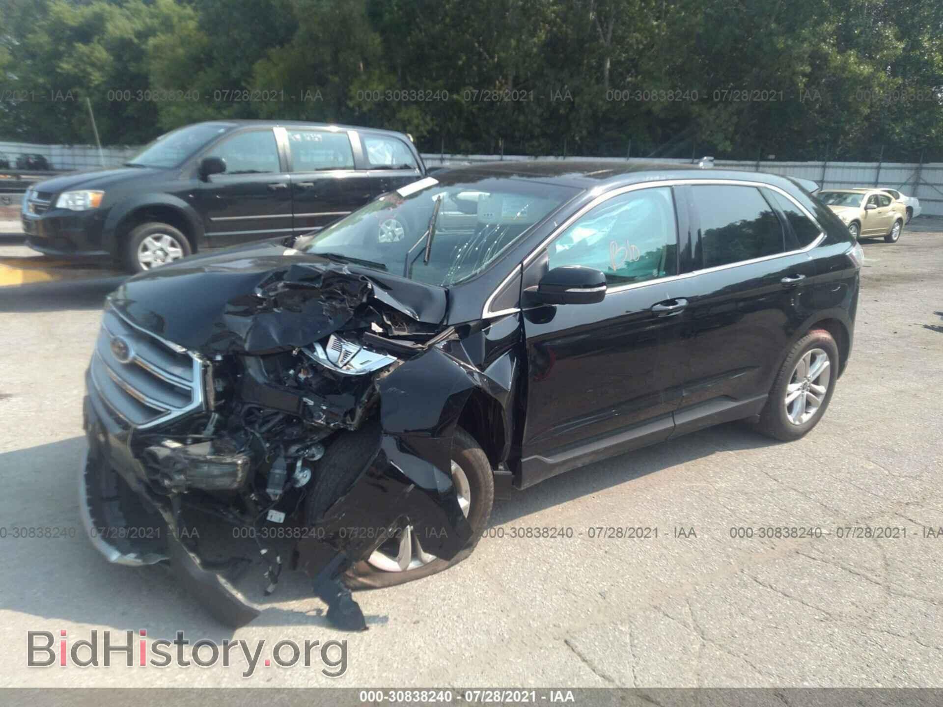 2016 FORD EDGE - VIN: 2FMPK4J84GBC39074 - Фото 2
