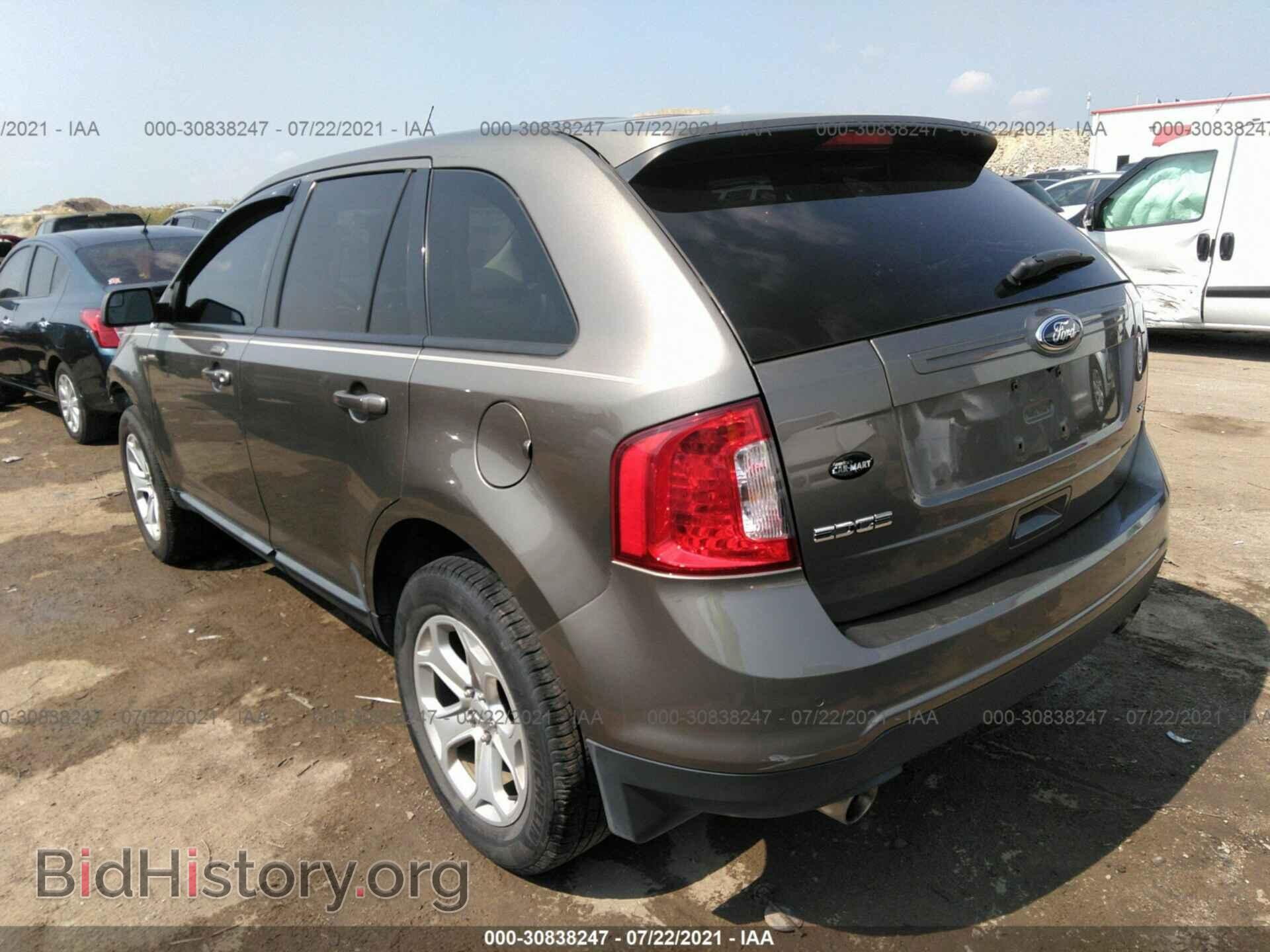 2014 FORD EDGE - VIN: 2FMDK3JC7EBB01267 - Фото 3
