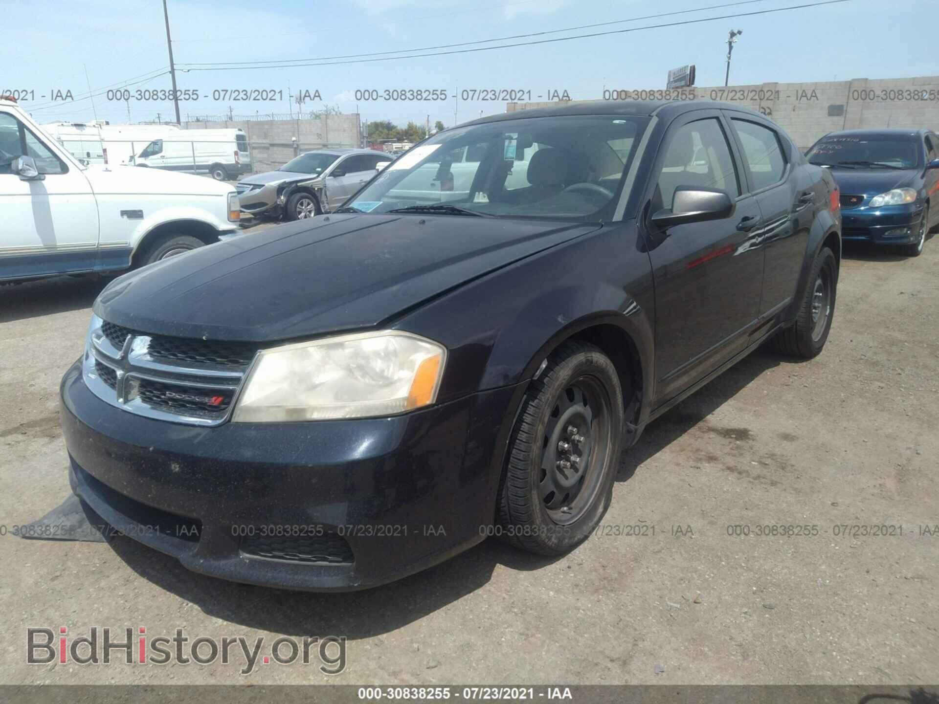 2012 DODGE AVENGER - VIN: 1C3CDZAG2CN327836 - Фото 2
