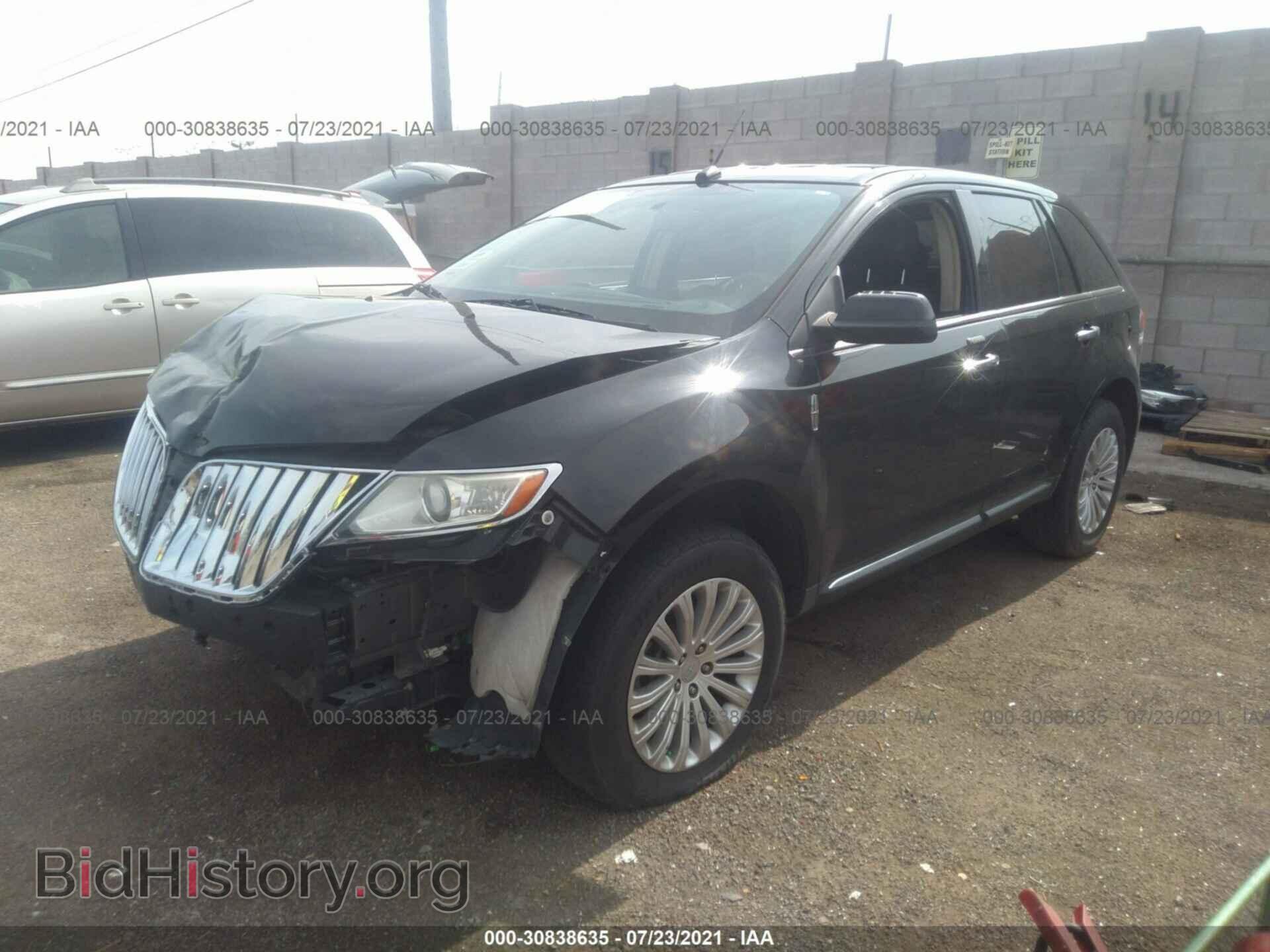 2013 LINCOLN MKX - VIN: 2LMDJ6JK6DBL04360 - Фото 2