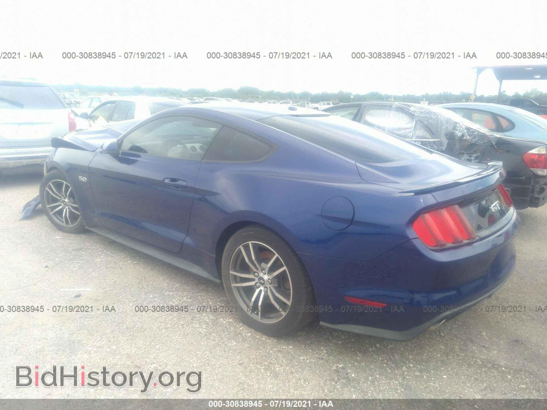 2016 FORD MUSTANG - VIN: 1FA6P8CF9G5301616 - Фото 3