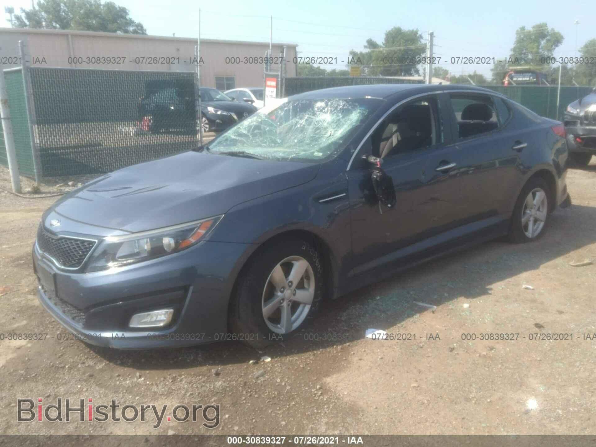 2015 KIA OPTIMA - VIN: 5XXGM4A71FG490333 - Photo 2