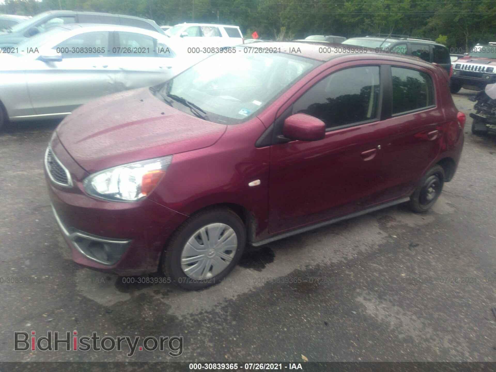2019 MITSUBISHI MIRAGE - VIN: ML32A3HJXKH013351 - Фото 2