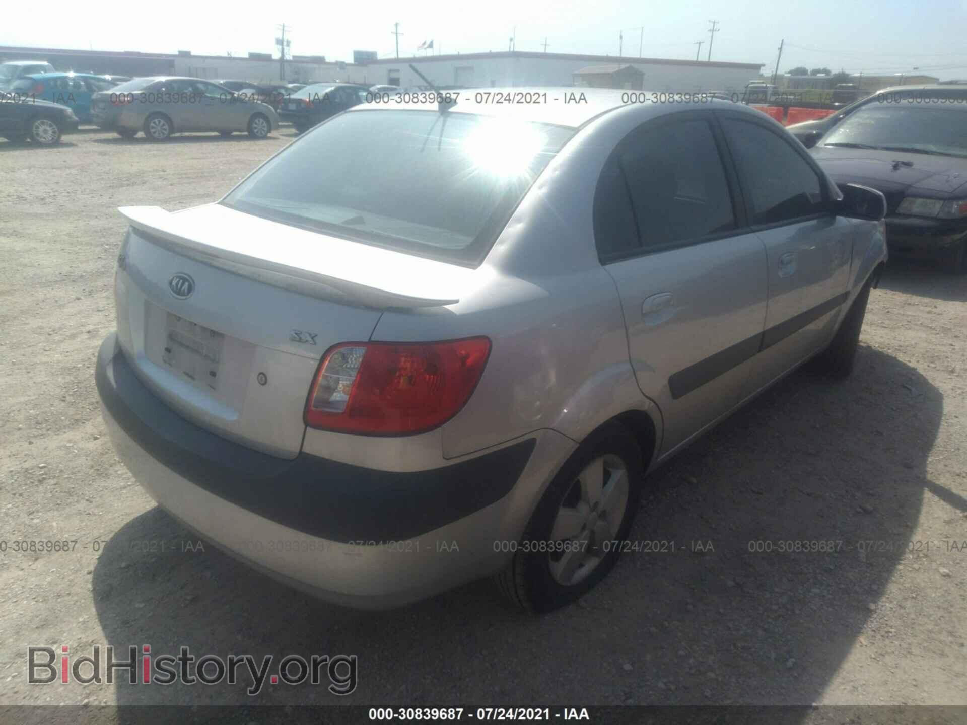 2007 KIA RIO - VIN: KNADE123576205365 - Фото 4