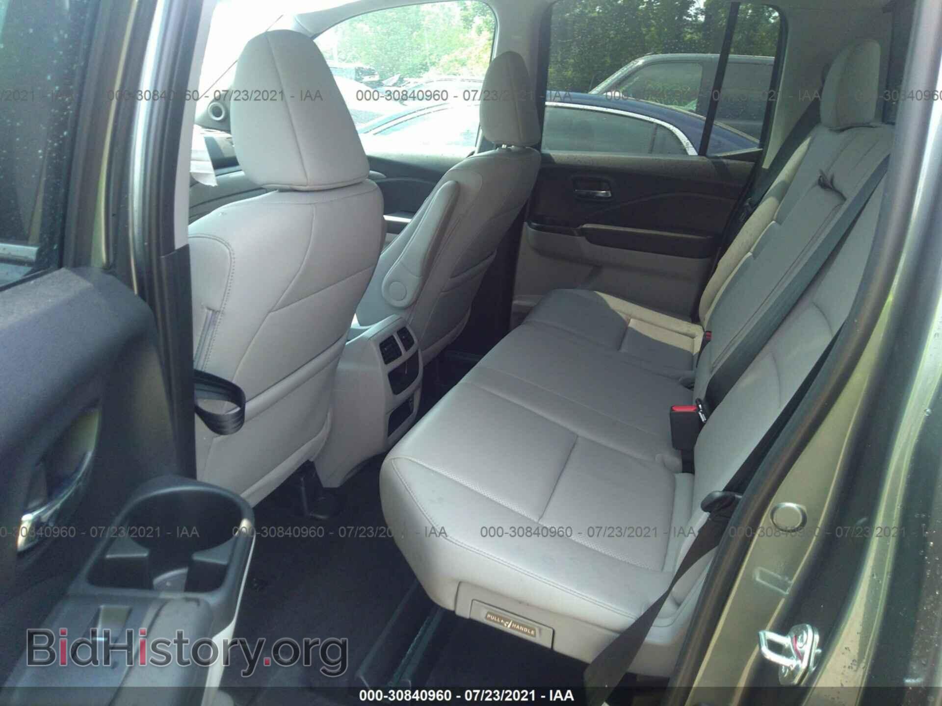 2019 HONDA RIDGELINE - VIN: 5FPYK3F69KB013500 - Фото 8