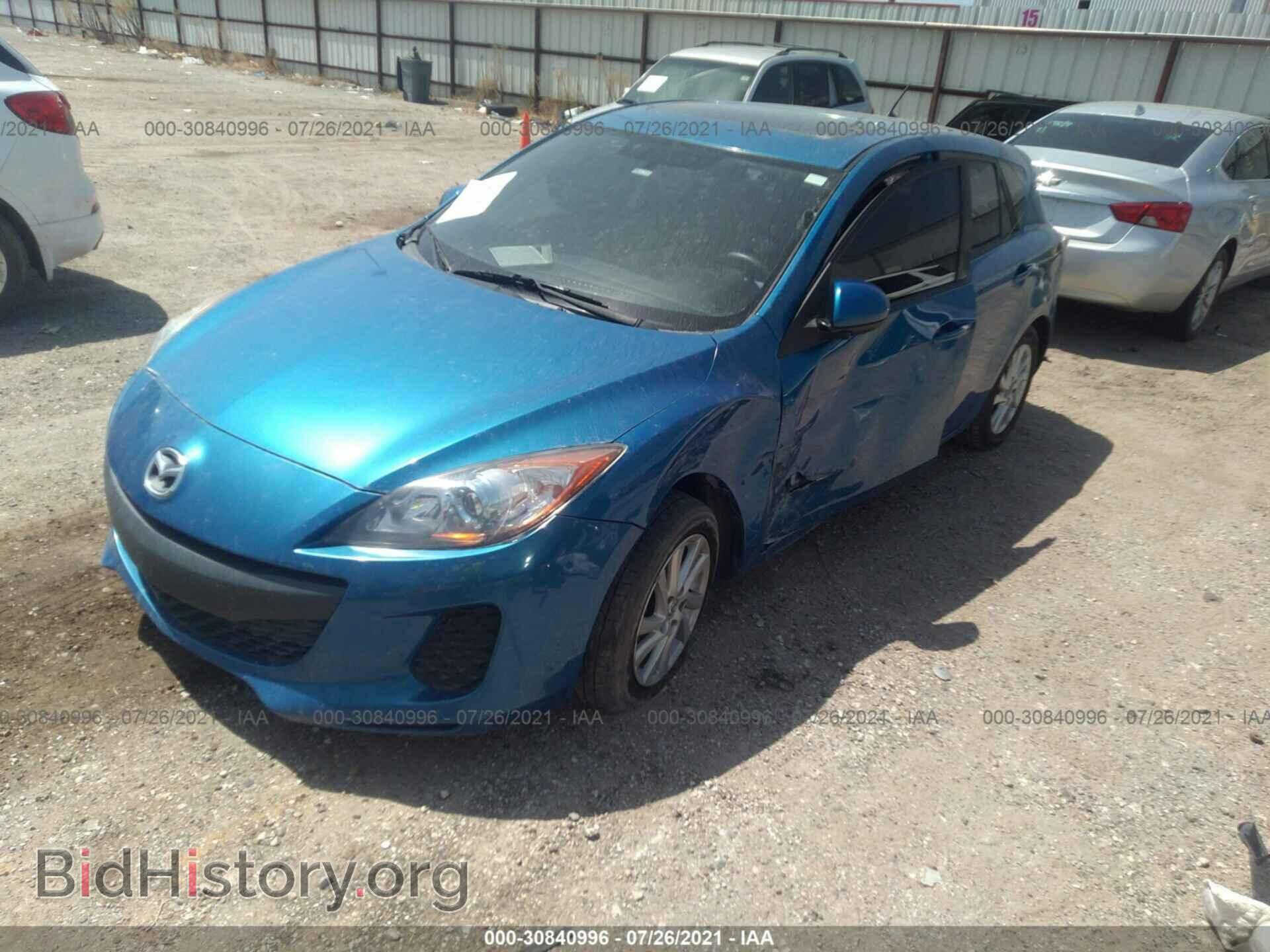 2012 MAZDA MAZDA3 - VIN: JM1BL1M78C1664185 - Фото 2