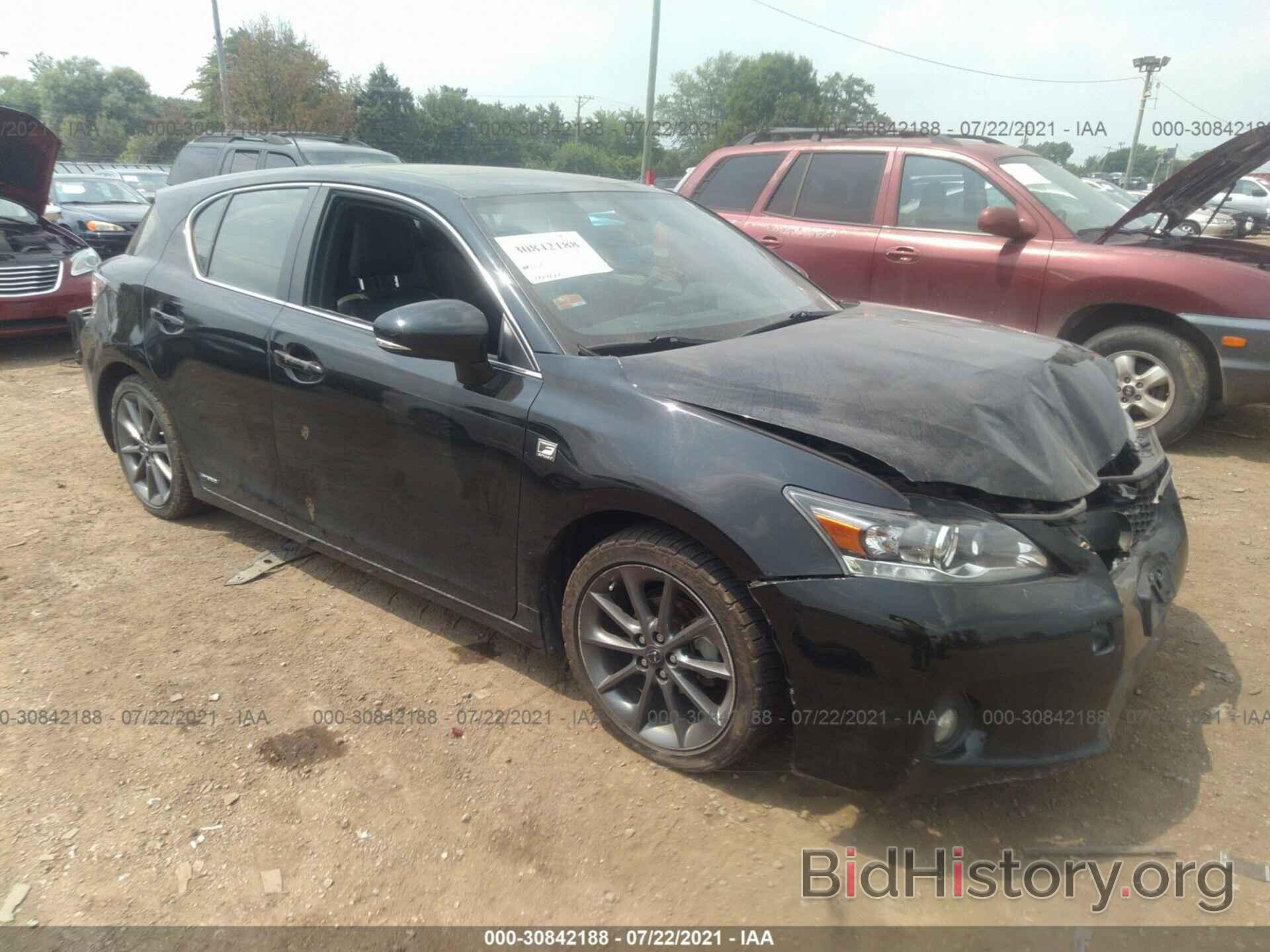 Photo JTHKD5BH2C2080664 - LEXUS CT 200H 2012