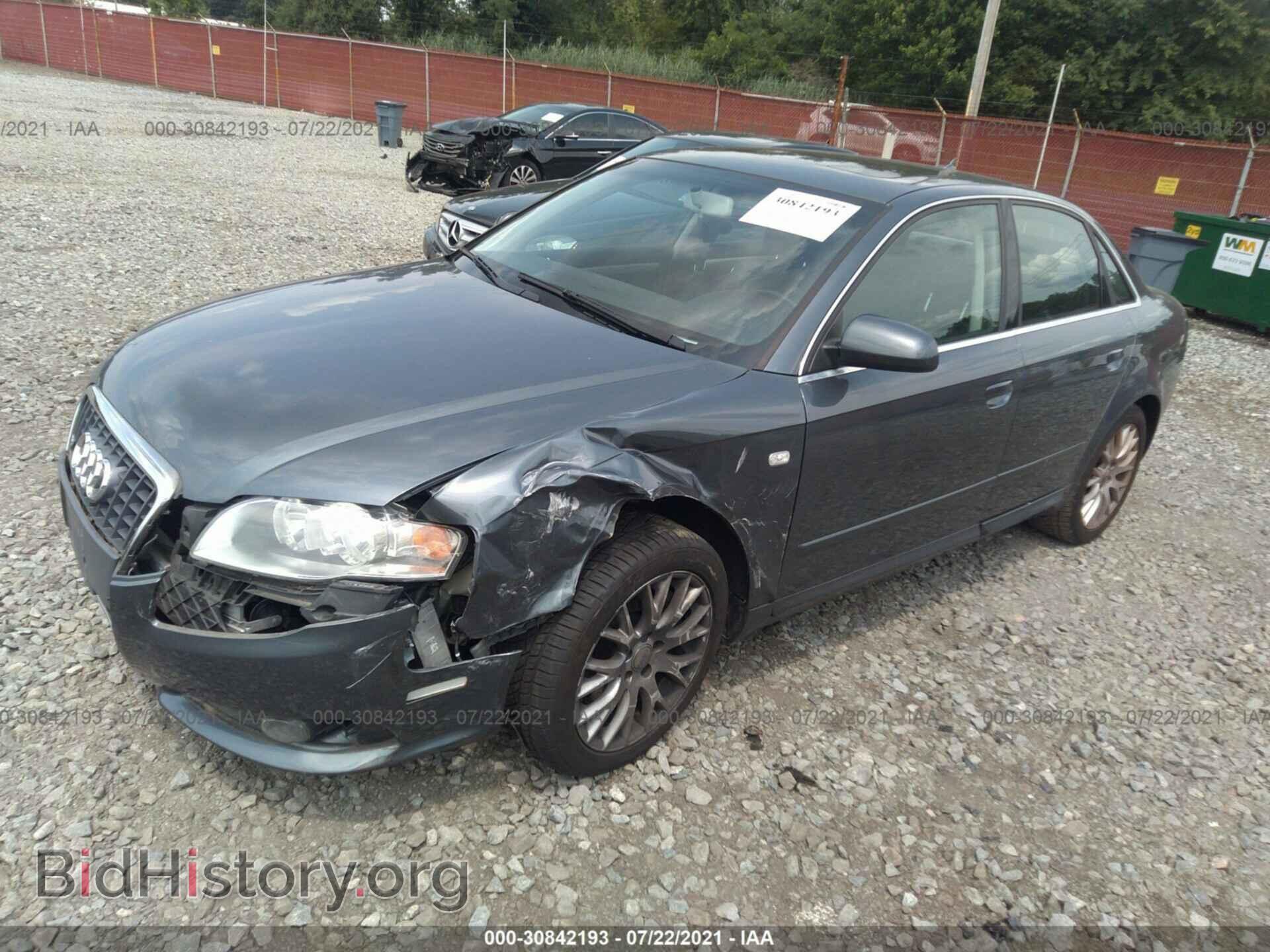 2008 AUDI A4 - VIN: WAUDF78E18A138643 - Фото 2