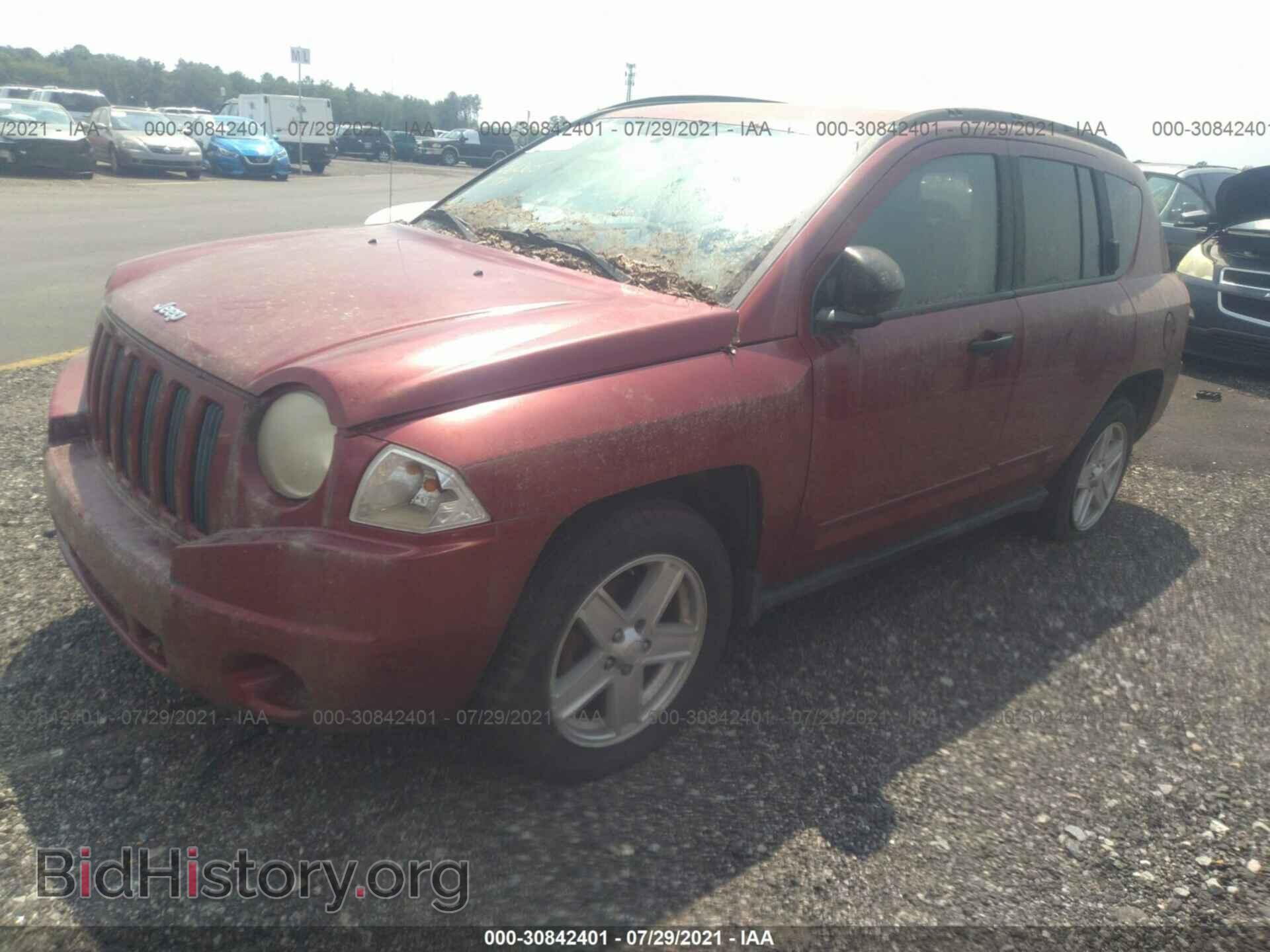 2008 JEEP COMPASS - VIN: 1J8FF47W78D706065 - Фото 2