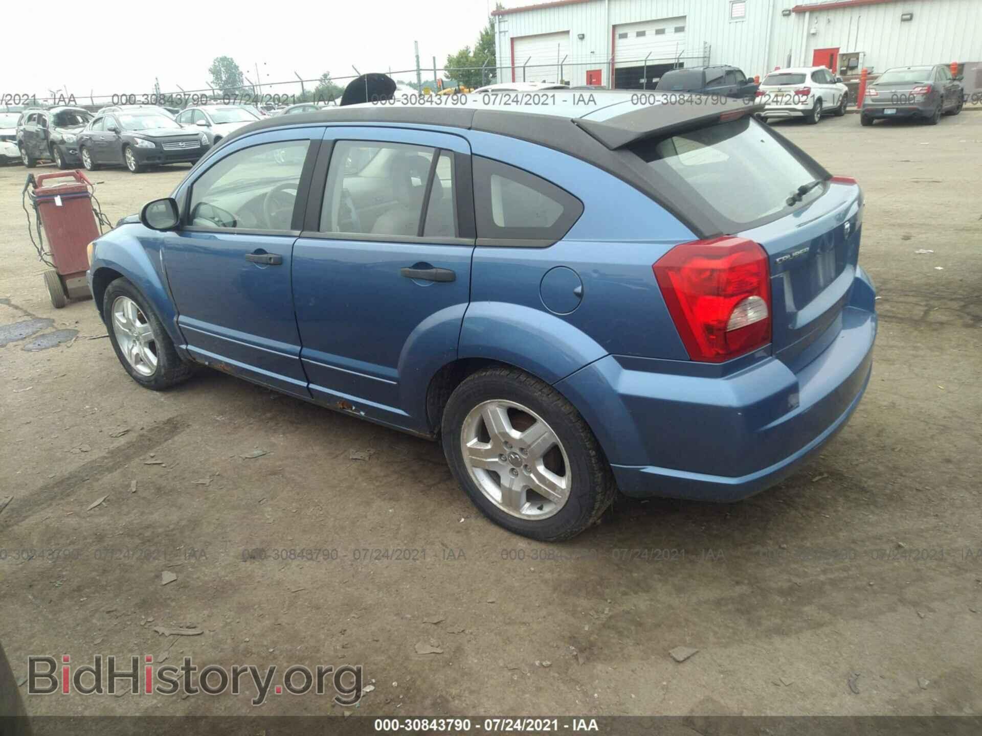 2007 DODGE CALIBER - VIN: 1B3HB48B97D125206 - Фото 3