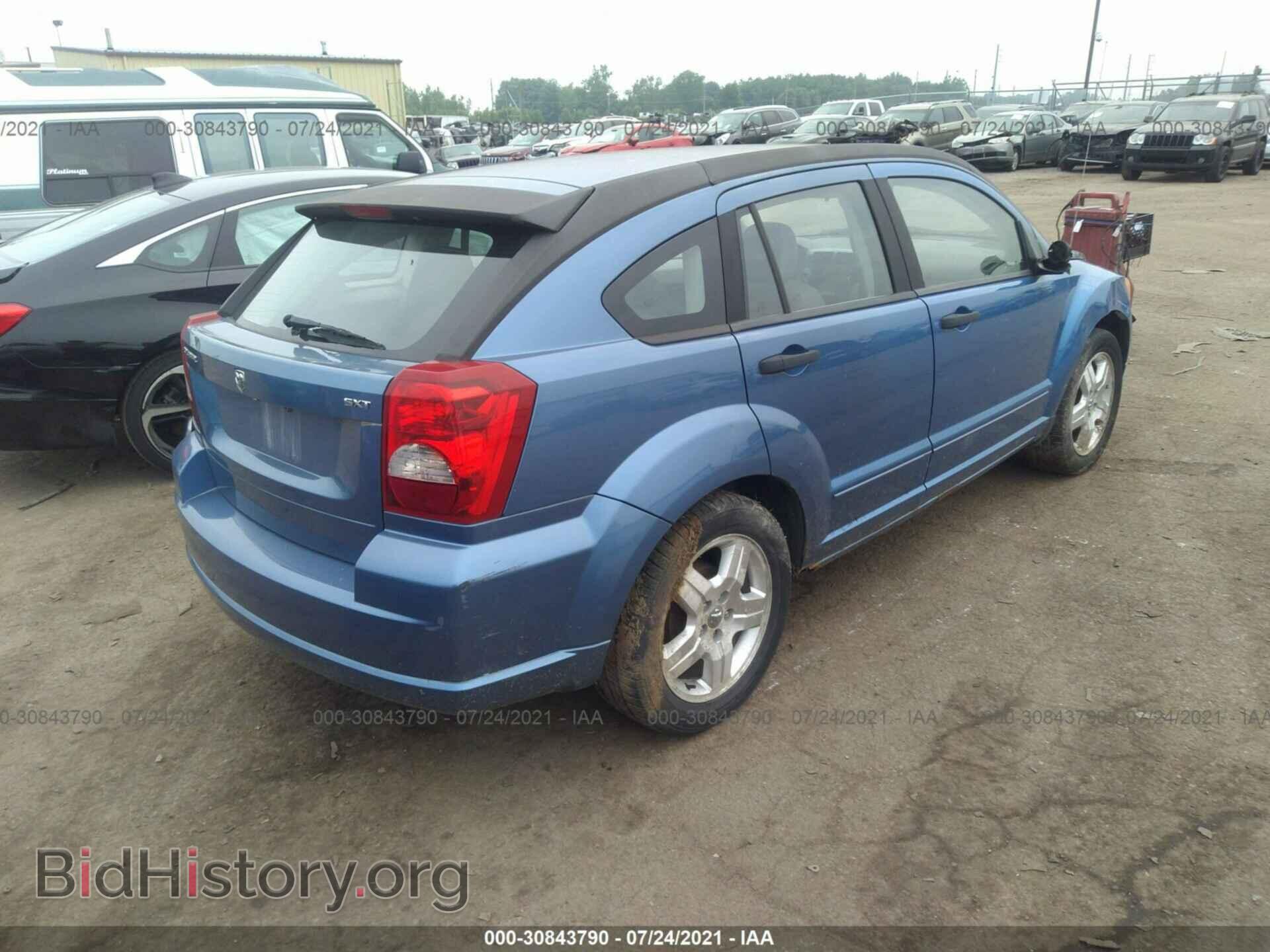 2007 DODGE CALIBER - VIN: 1B3HB48B97D125206 - Фото 4