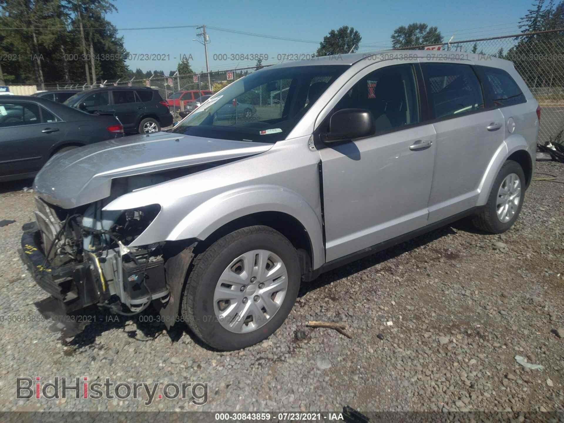 2014 DODGE JOURNEY - VIN: 3C4PDCAB4ET198306 - Фото 2