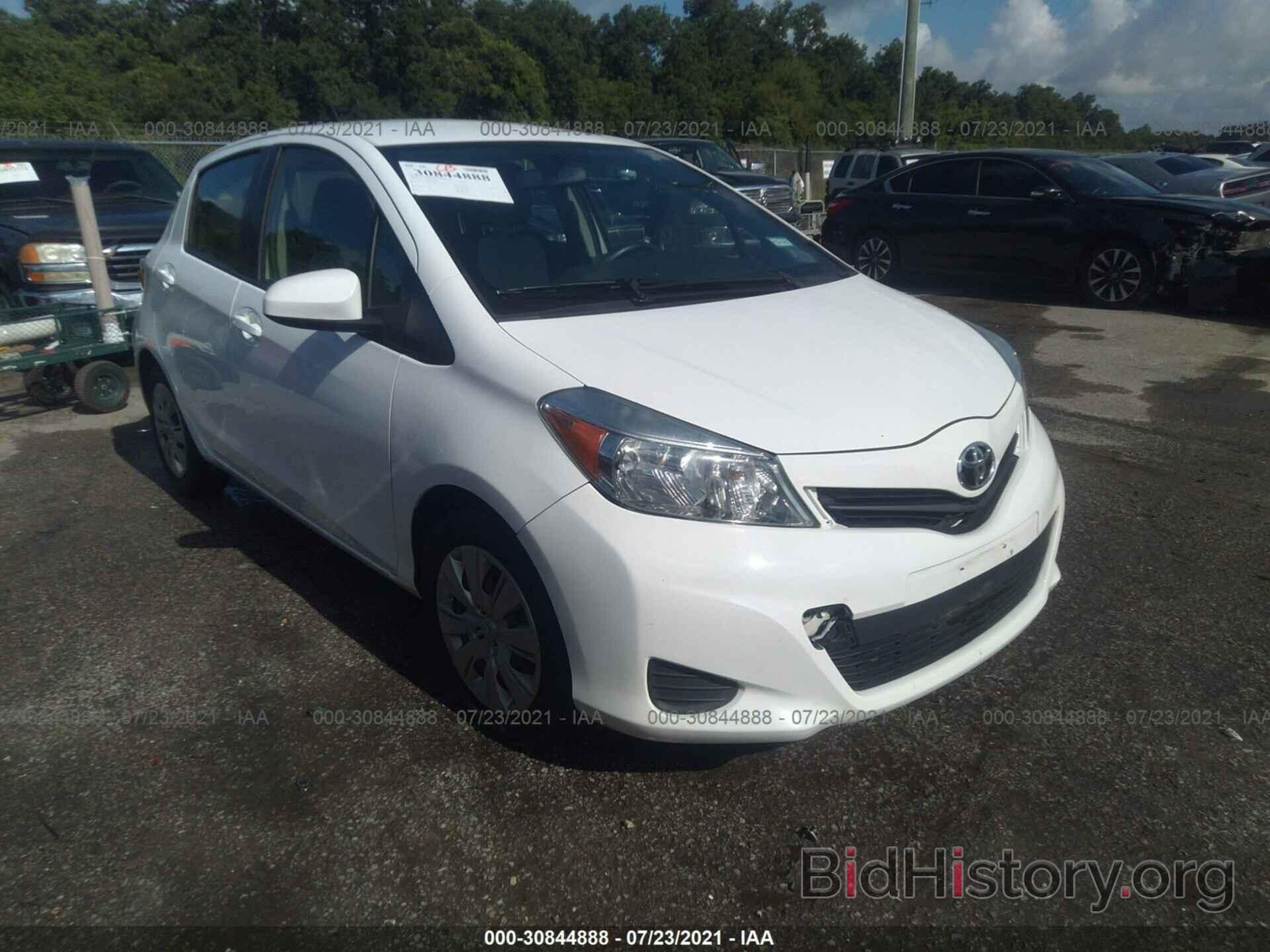 Photo JTDKTUD36ED596419 - TOYOTA YARIS 2014