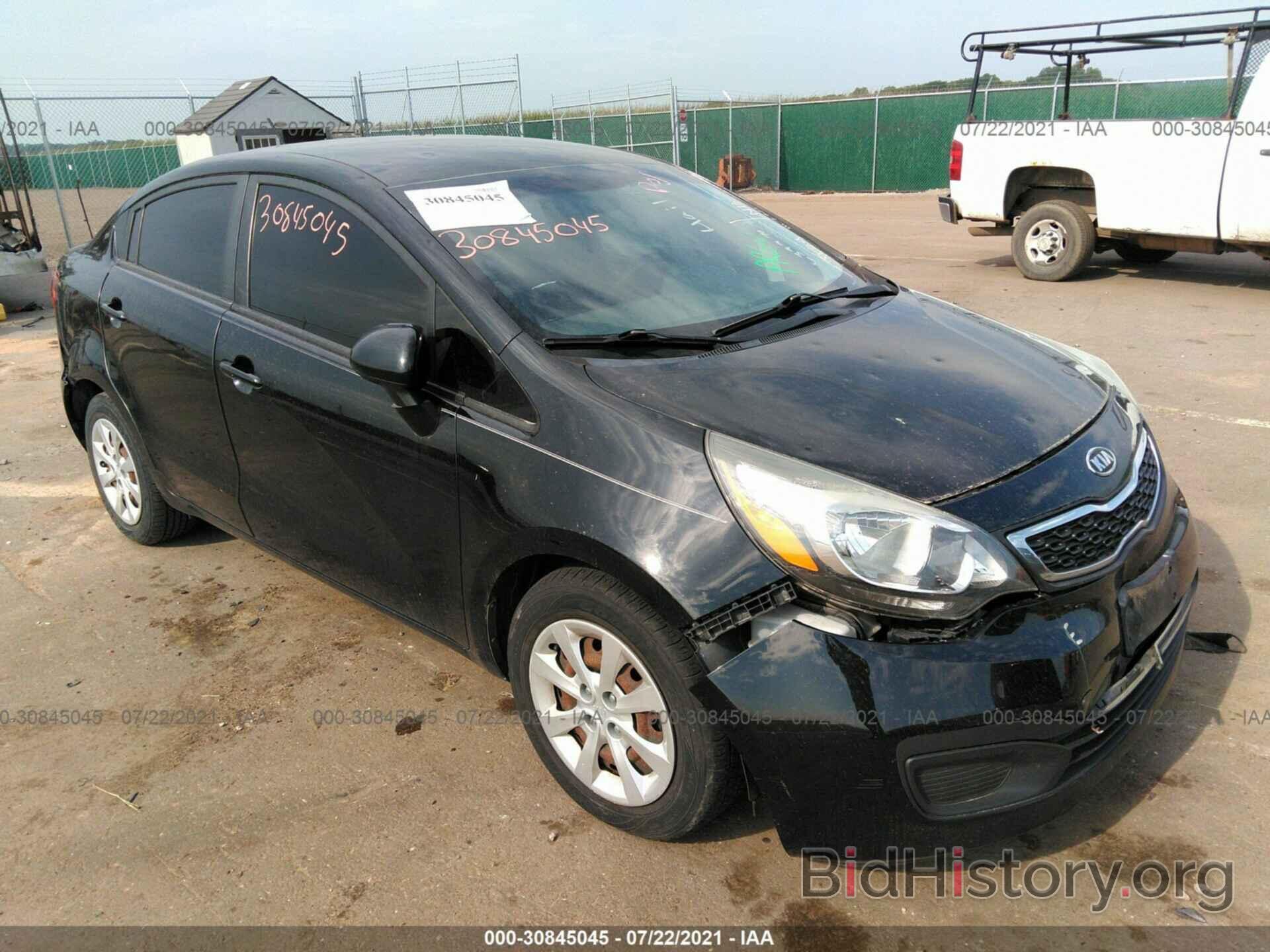 Photo KNADN4A3XC6044282 - KIA RIO 2012