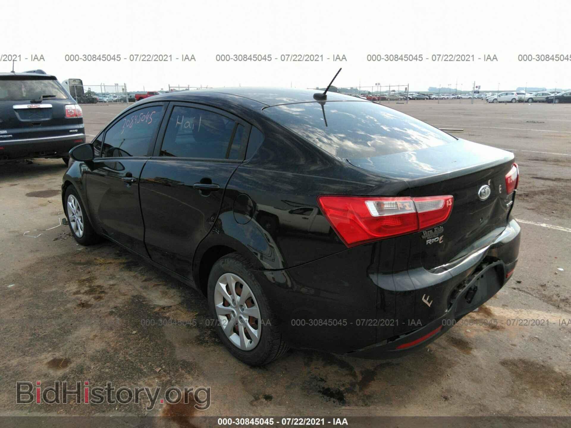 2012 KIA RIO - VIN: KNADN4A3XC6044282 - Фото 3