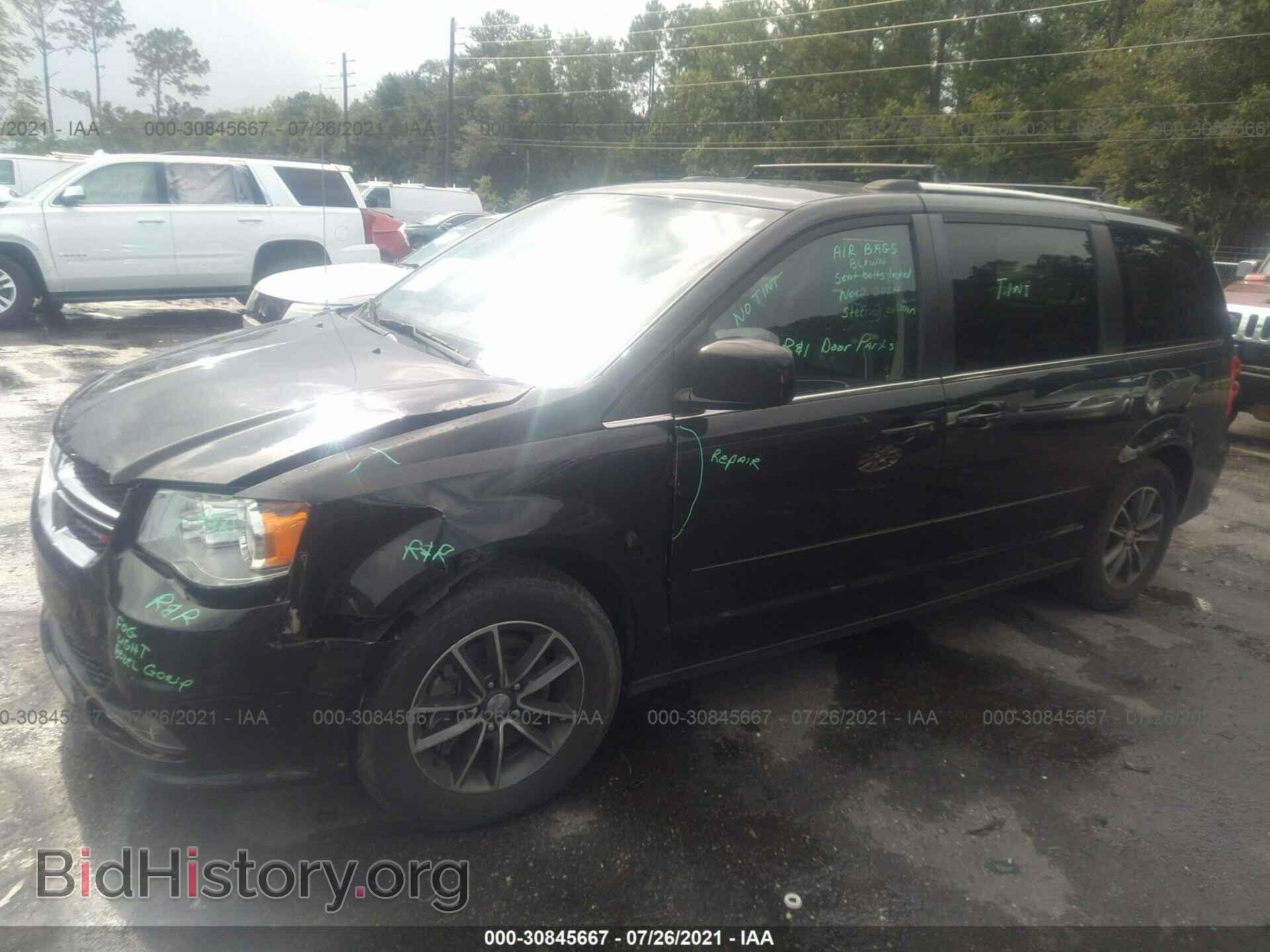 2017 DODGE GRAND CARAVAN - VIN: 2C4RDGCG6HR800669 - Фото 2