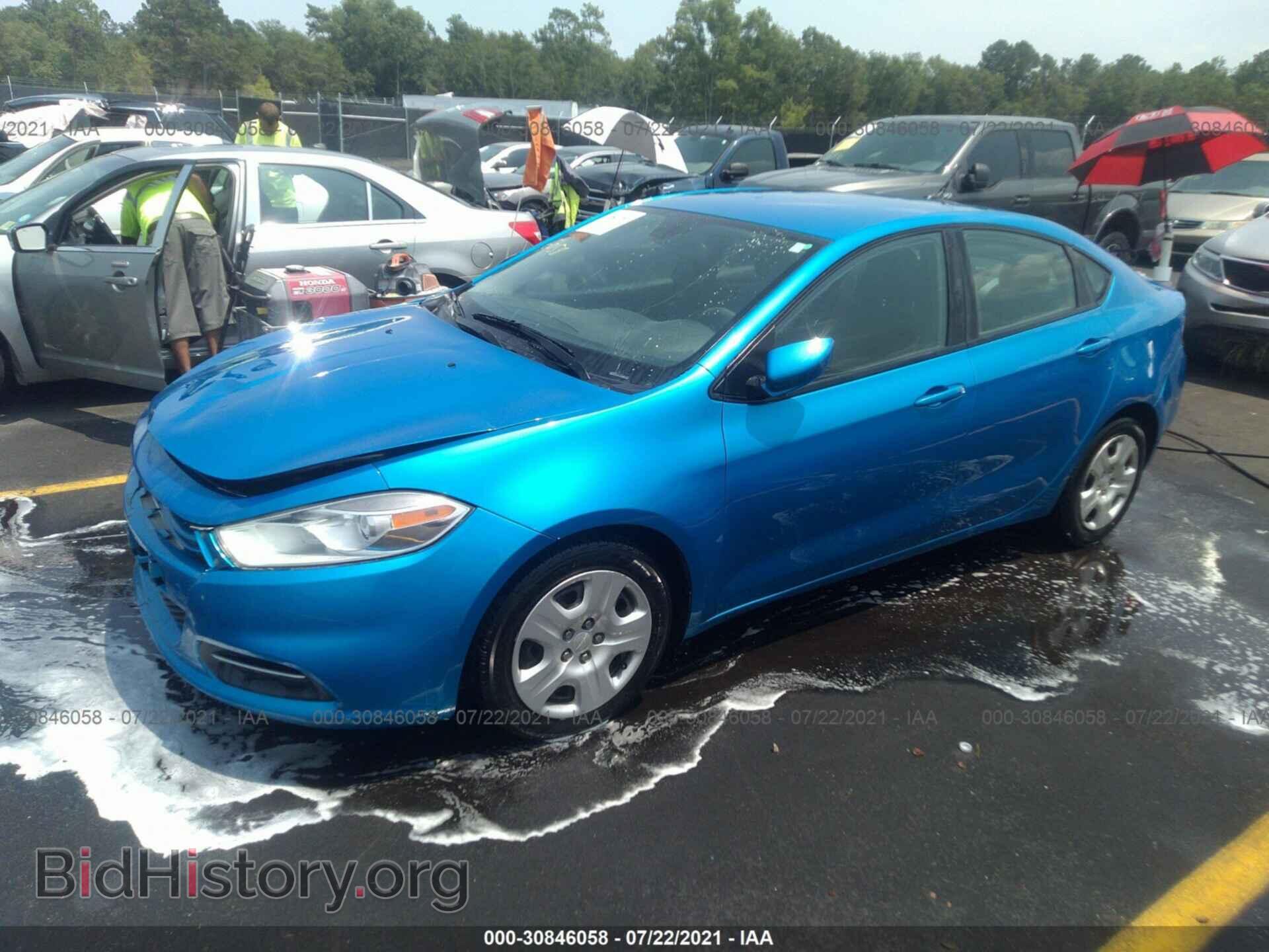 2015 DODGE DART - VIN: 1C3CDFAA8FD277321 - Фото 2