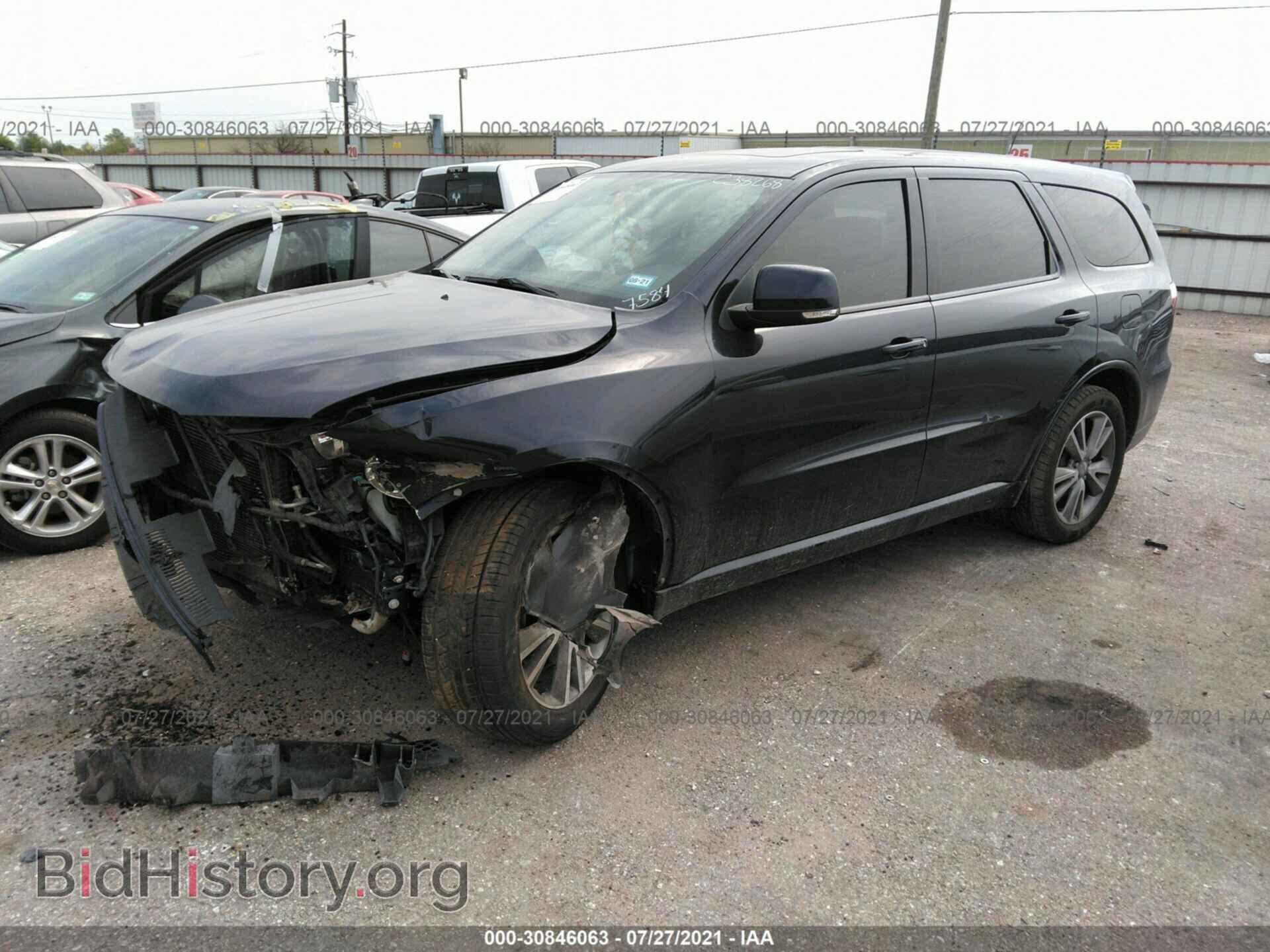 2013 DODGE DURANGO - VIN: 1C4SDHCT3DC527584 - Фото 2
