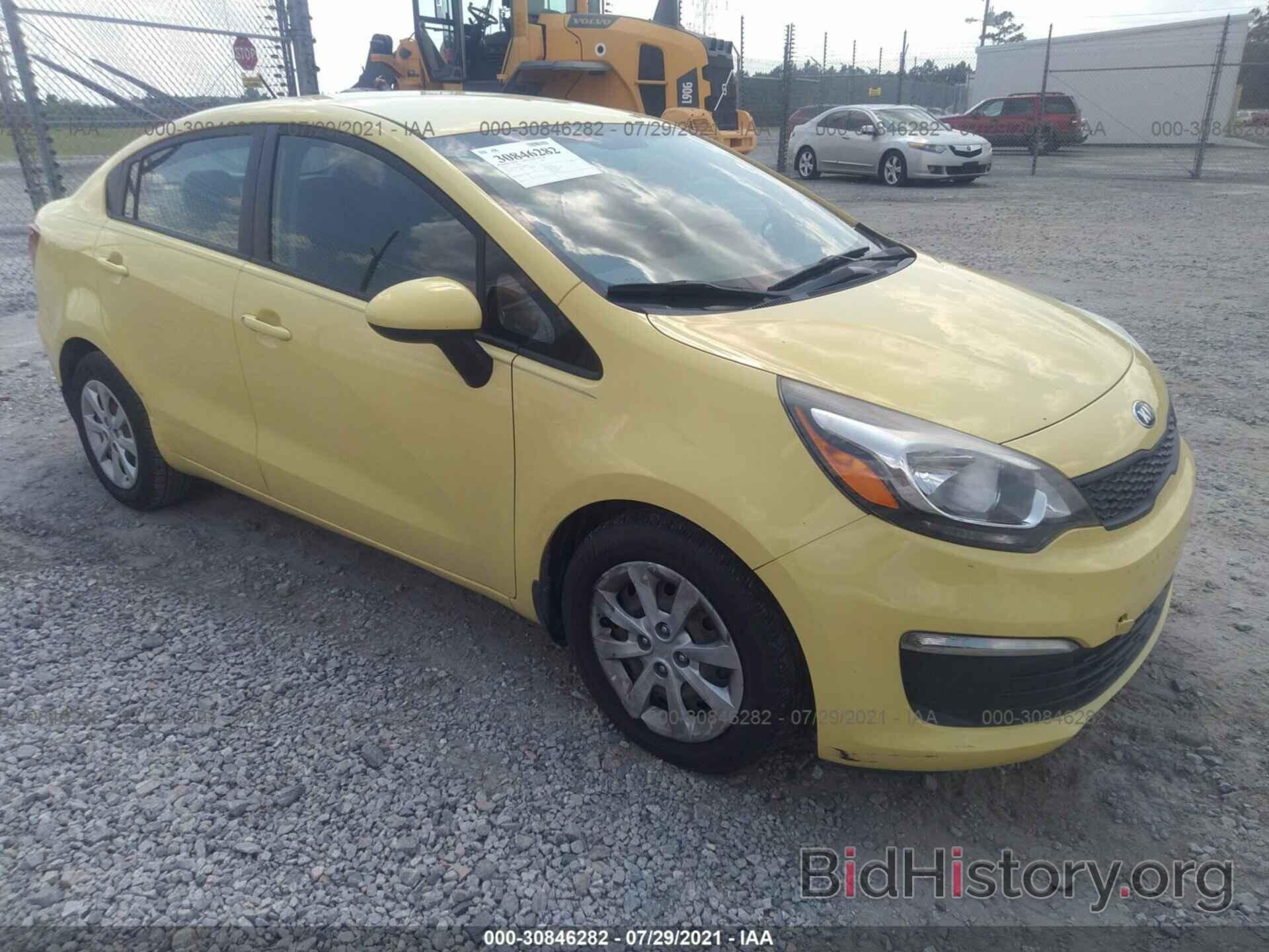 Photo KNADM4A33G6663699 - KIA RIO 2016