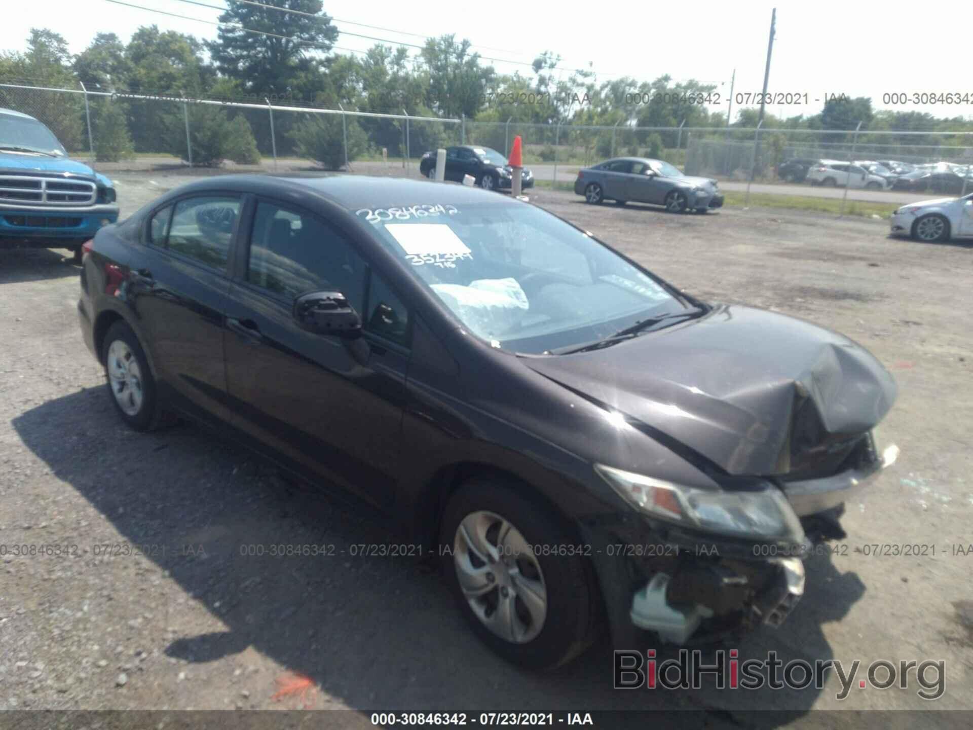 Photo 2HGFB2F52DH533974 - HONDA CIVIC SDN 2013