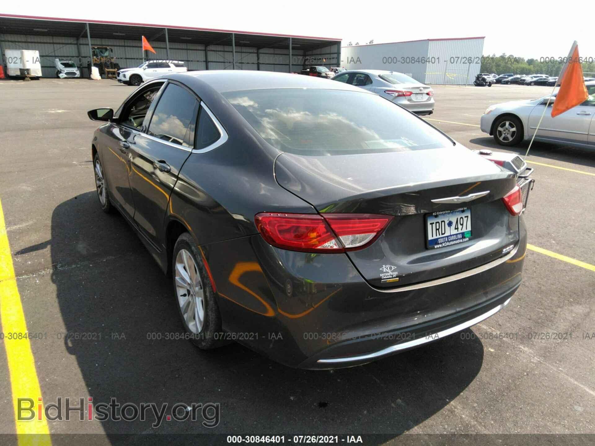 2016 CHRYSLER 200 - VIN: 1C3CCCAB2GN140753 - Фото 3