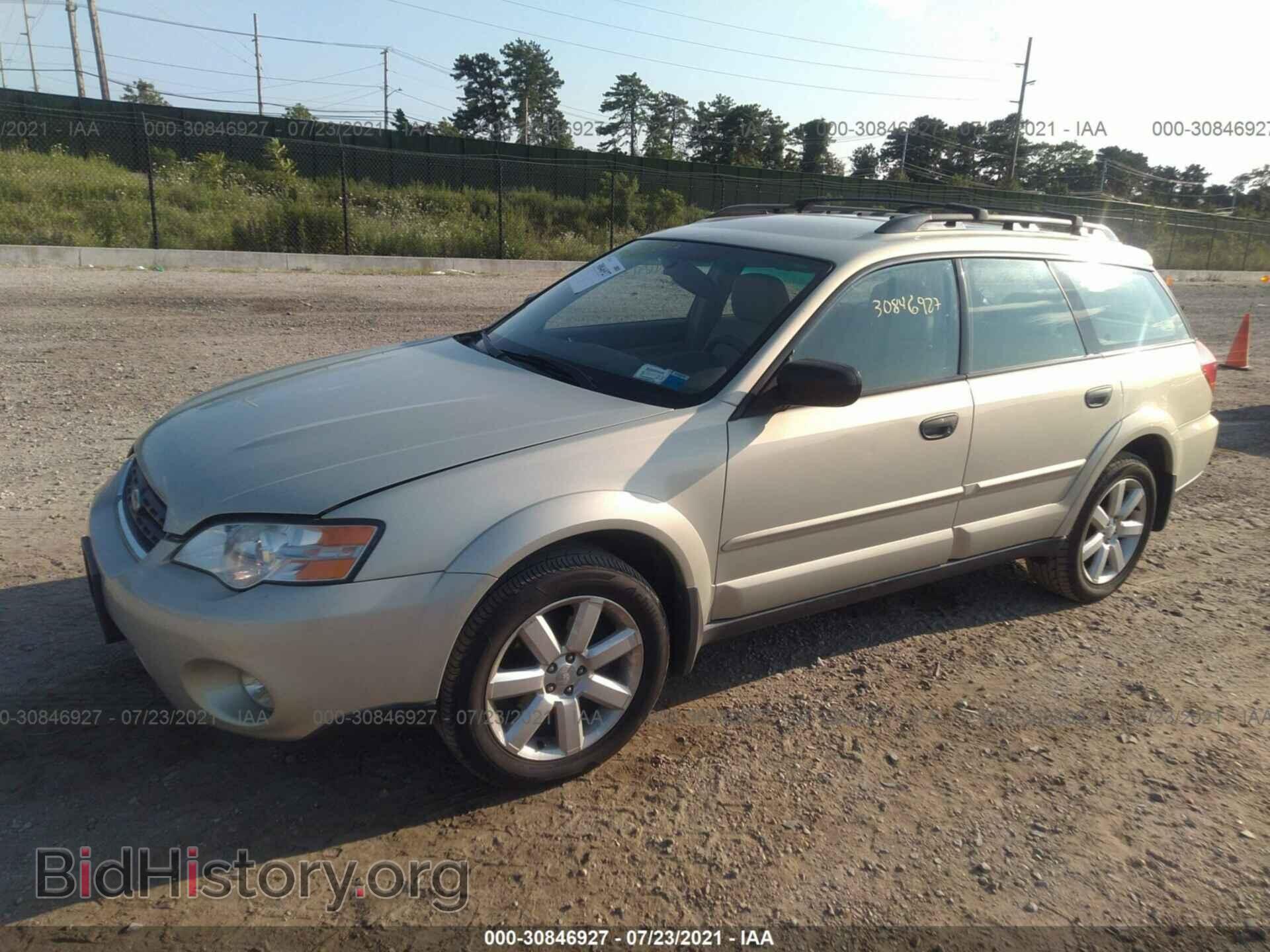 2006 SUBARU LEGACY WAGON - VIN: 4S4BP61C267313708 - Фото 2