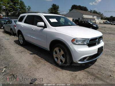 2015 Dodge DURANGO Limited, white — VIN 1C4RDJDG4FC147874, IAAI