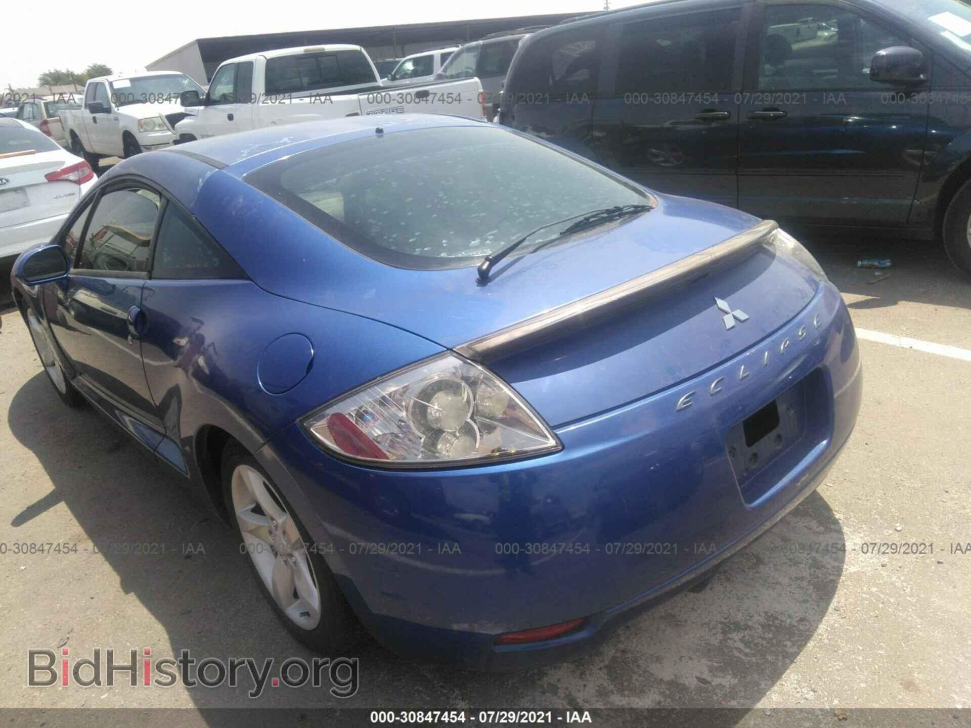 2006 MITSUBISHI ECLIPSE - VIN: 4A3AK24F16E026804 - Фото 3