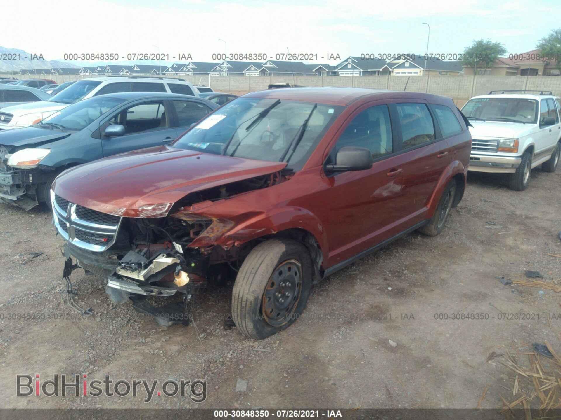 2014 DODGE JOURNEY - VIN: 3C4PDCAB2ET312061 - Фото 2