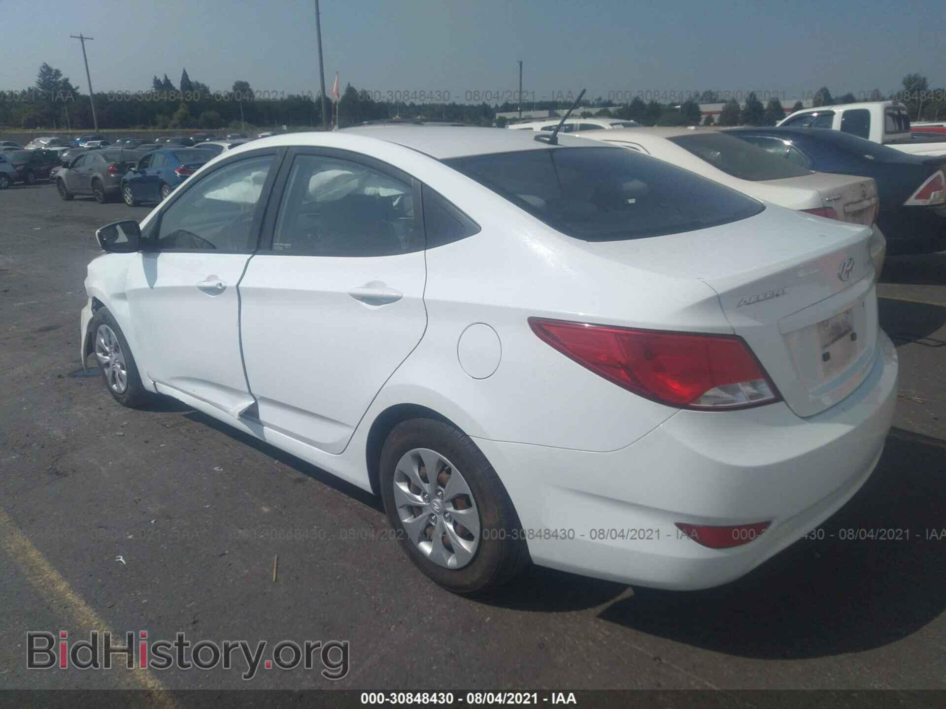 2015 HYUNDAI ACCENT - VIN: KMHCT4AE0FU819075 - Фото 3