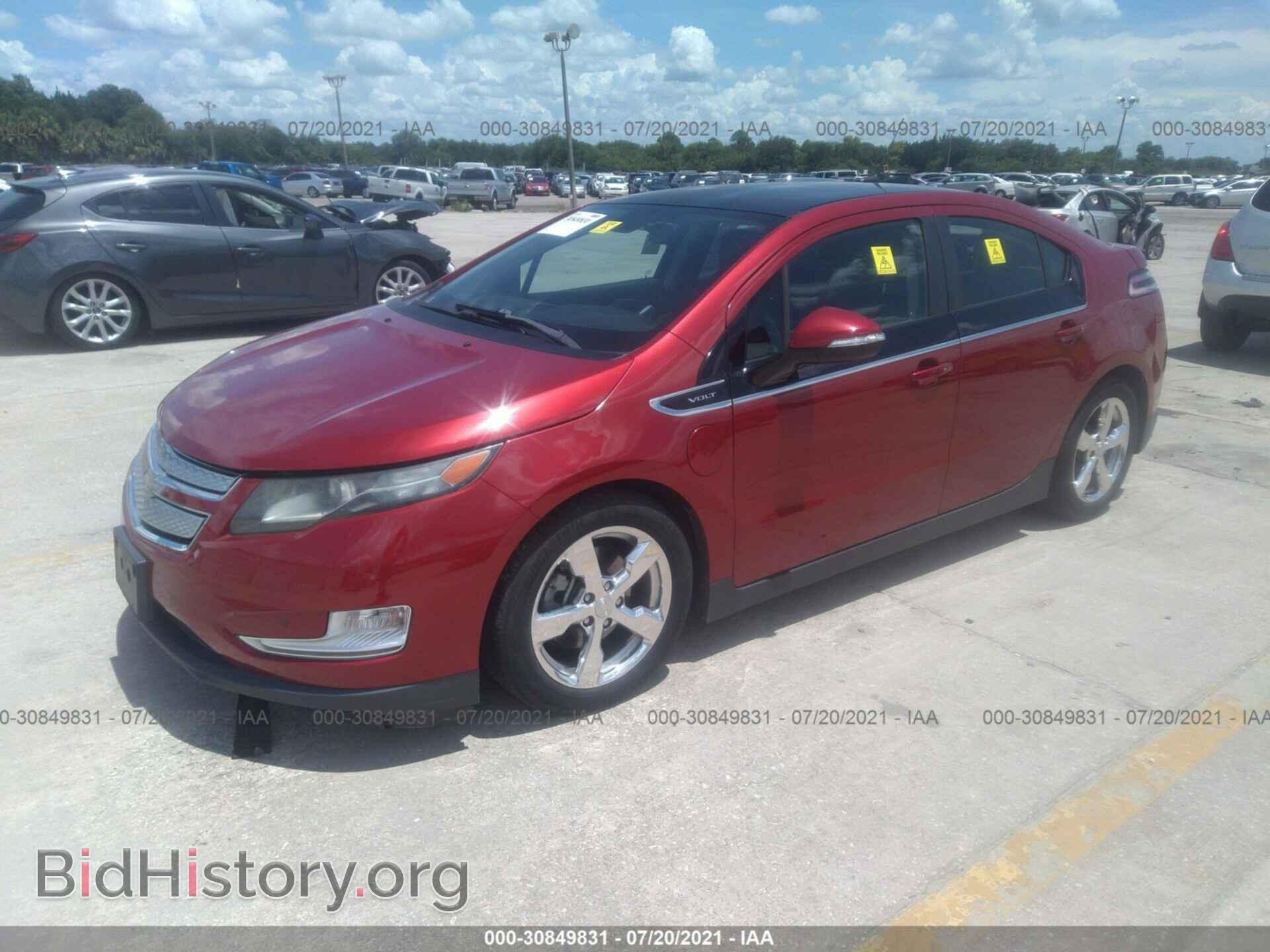2012 CHEVROLET VOLT - VIN: 1G1RD6E44CU103549 - Фото 2