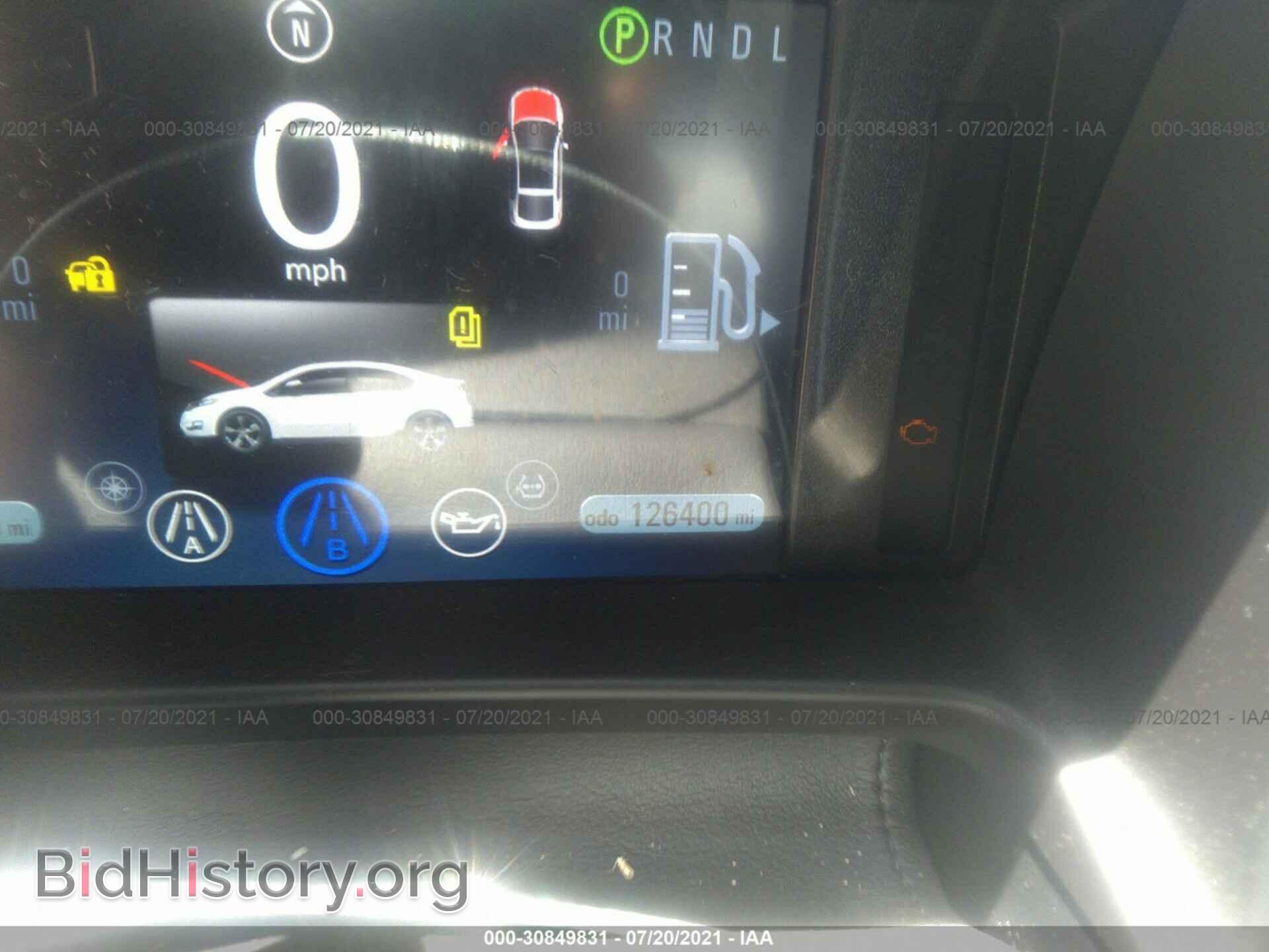 2012 CHEVROLET VOLT - VIN: 1G1RD6E44CU103549 - Фото 7