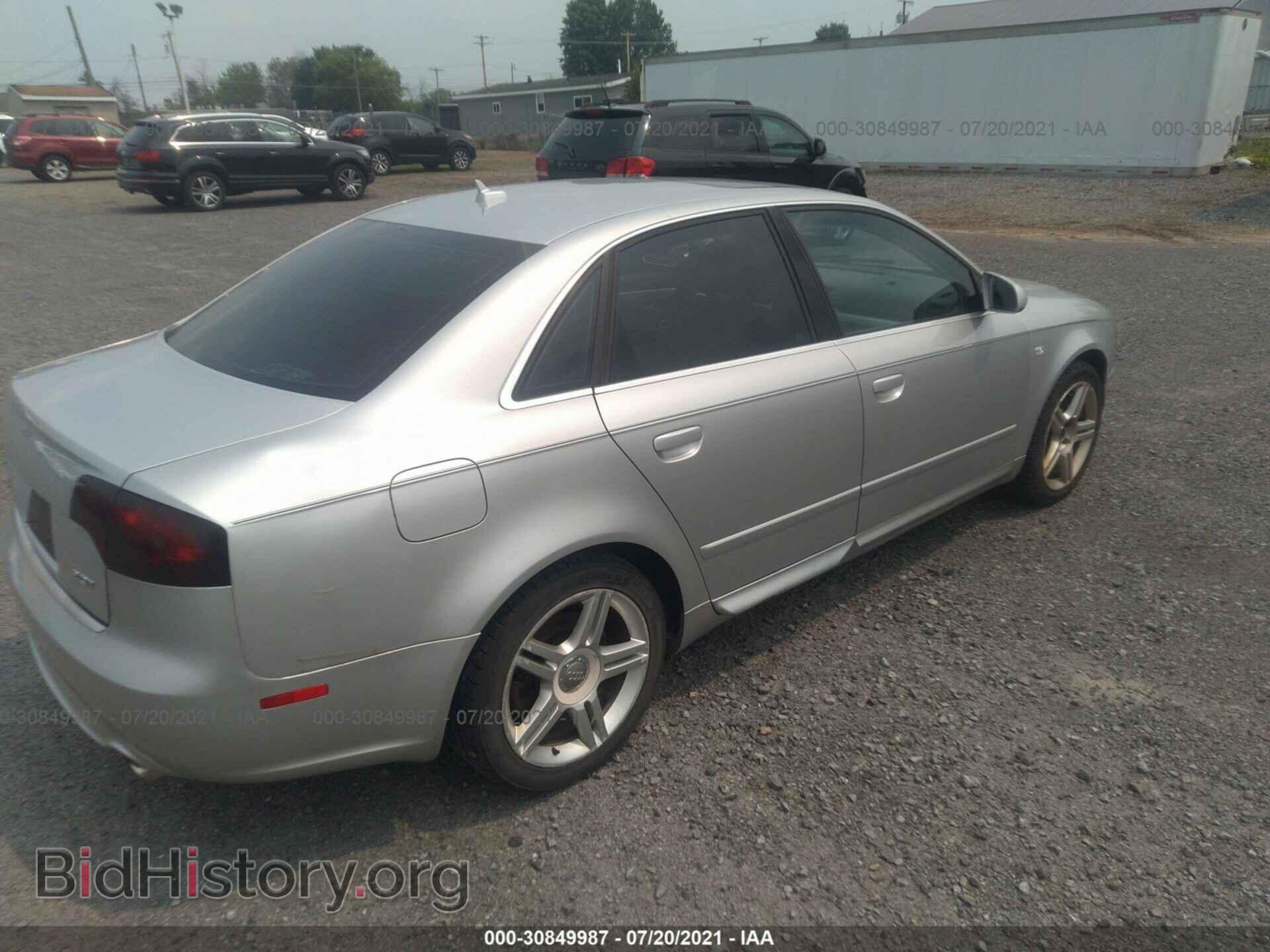 2008 AUDI A4 - VIN: WAUAF78E58A054621 - Фото 4