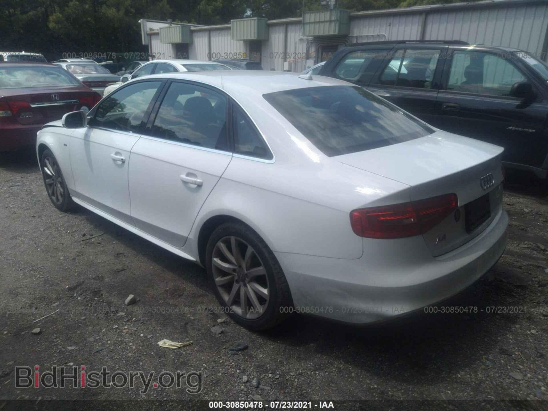 2014 AUDI A4 - VIN: WAUAFAFL4EN032483 - Фото 3