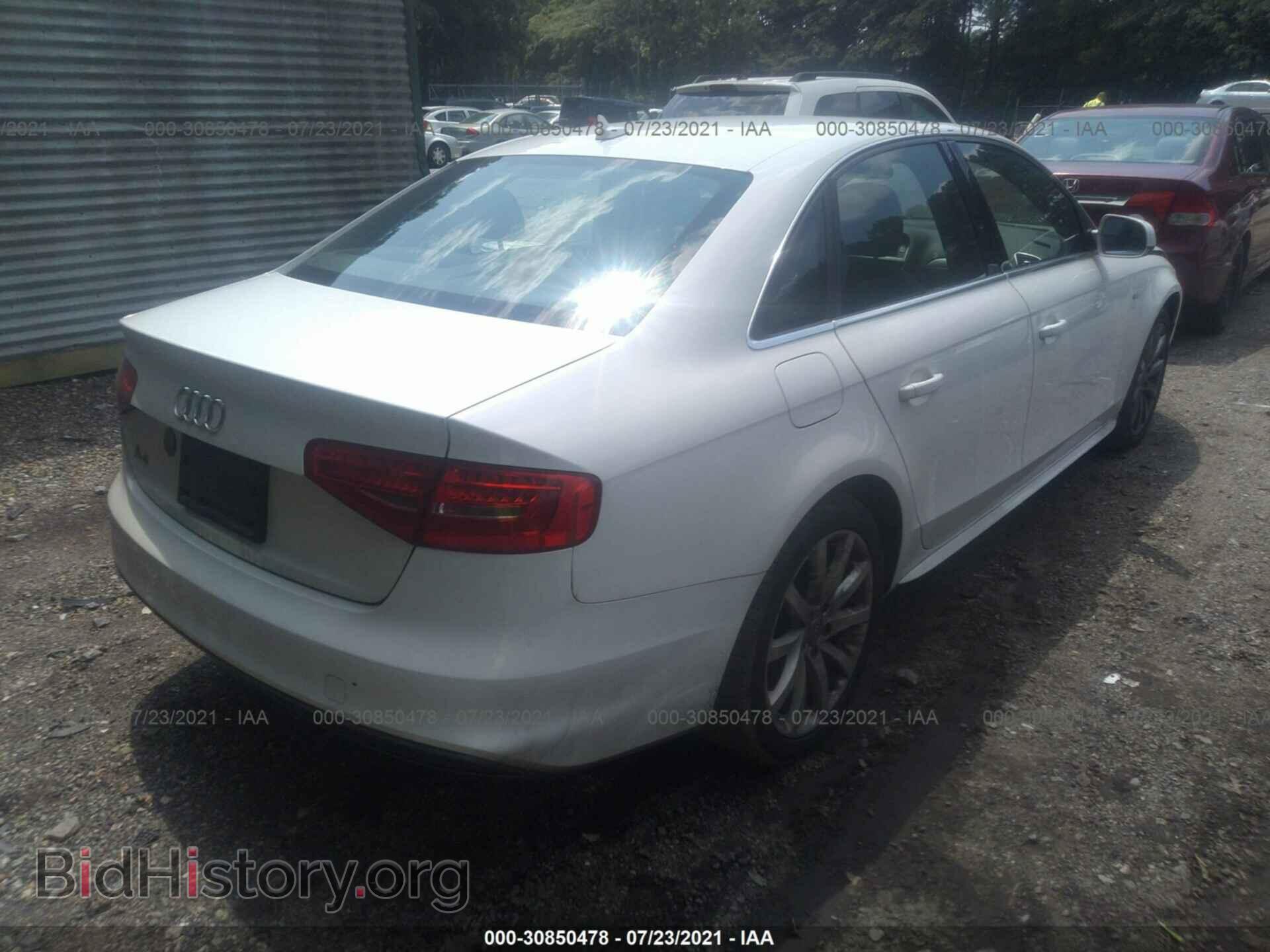 2014 AUDI A4 - VIN: WAUAFAFL4EN032483 - Фото 4