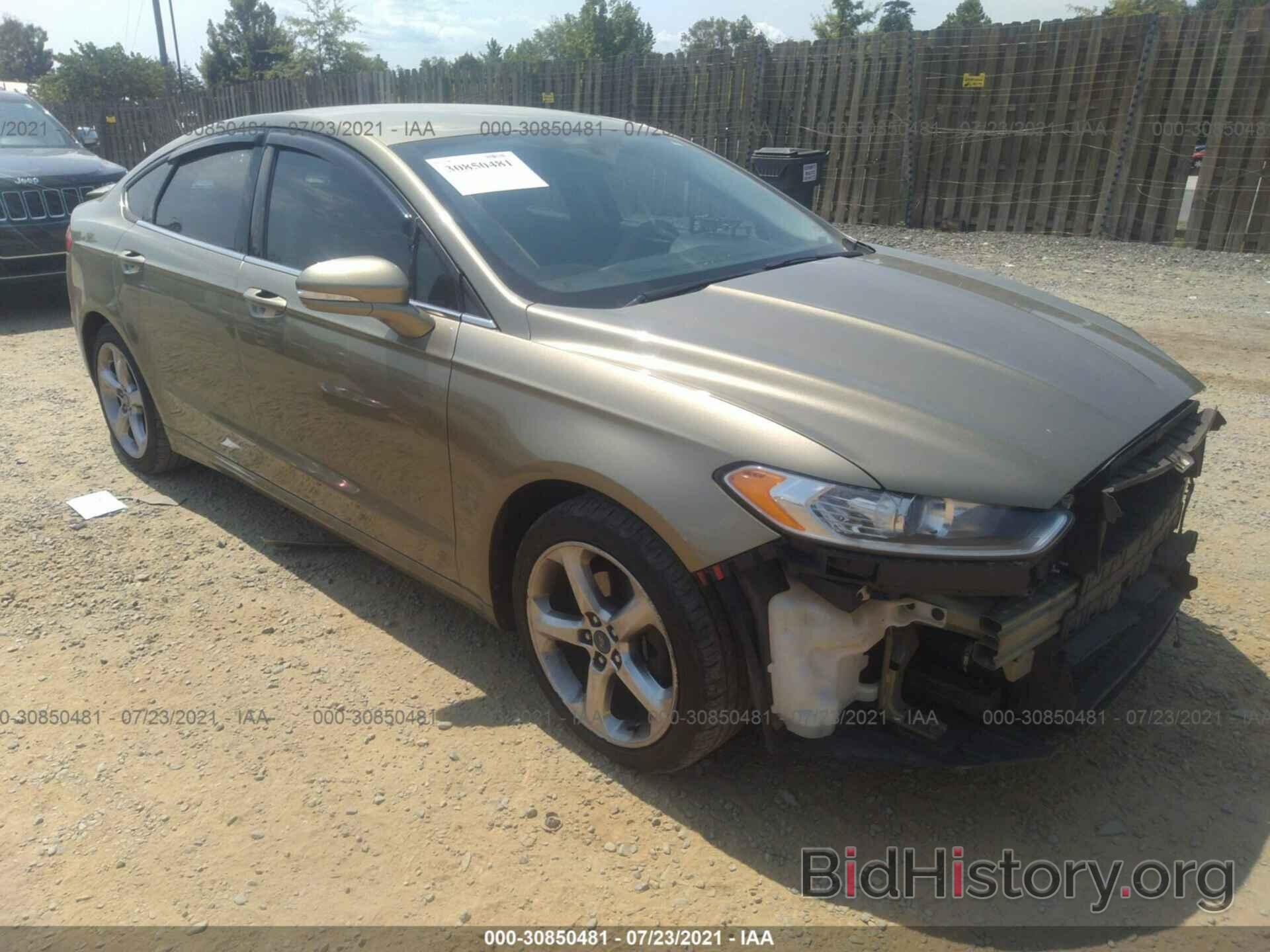 Photo 3FA6P0HR2DR138725 - FORD FUSION 2013