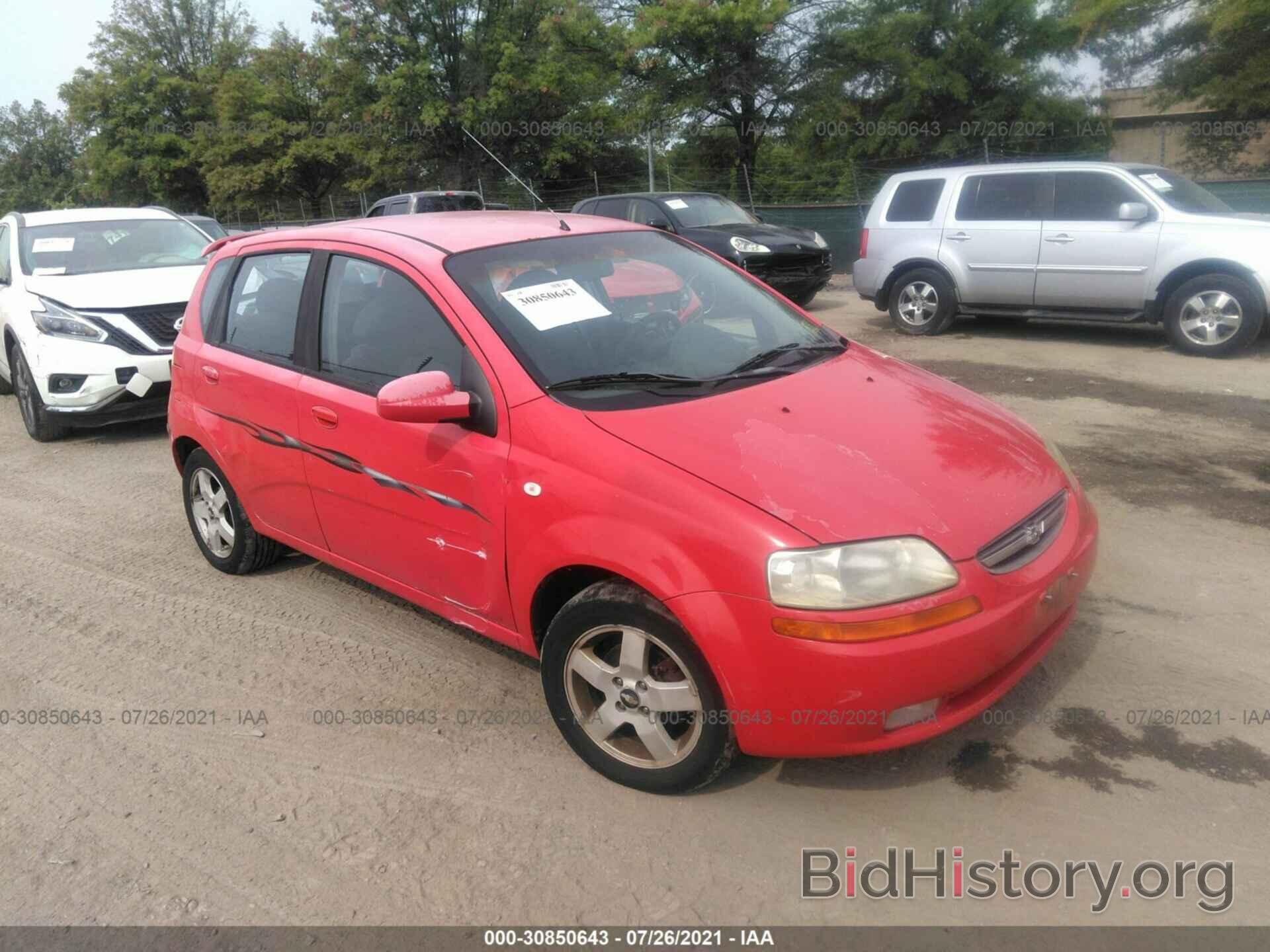 Photo KL1TG66696B676572 - CHEVROLET AVEO 2006