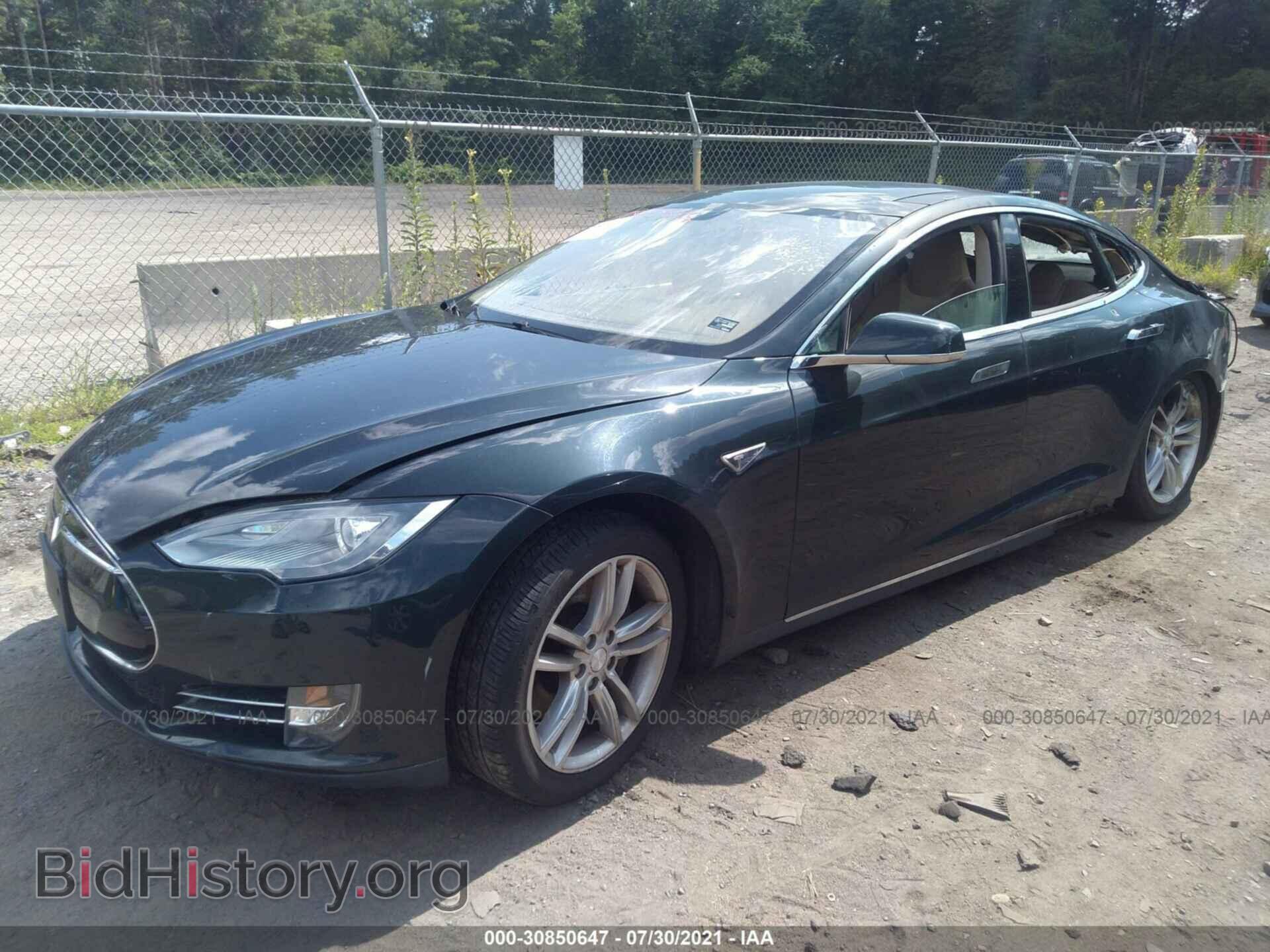2013 TESLA MODEL S - VIN: 5YJSA1DP3DFP12285 - Photo 2