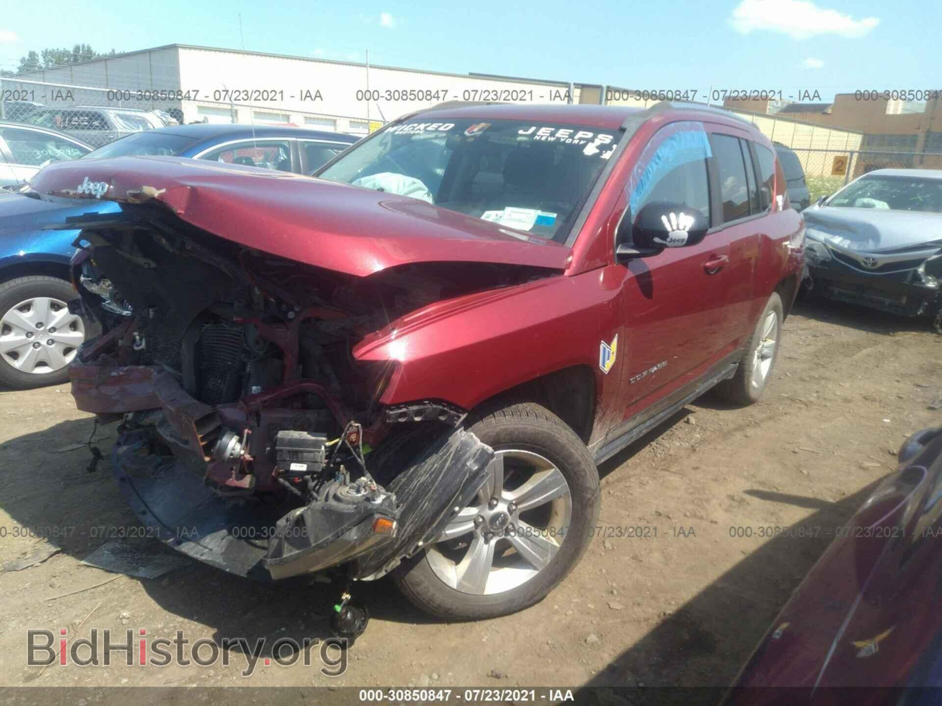 2014 JEEP COMPASS - VIN: 1C4NJDBB5ED808885 - Фото 2