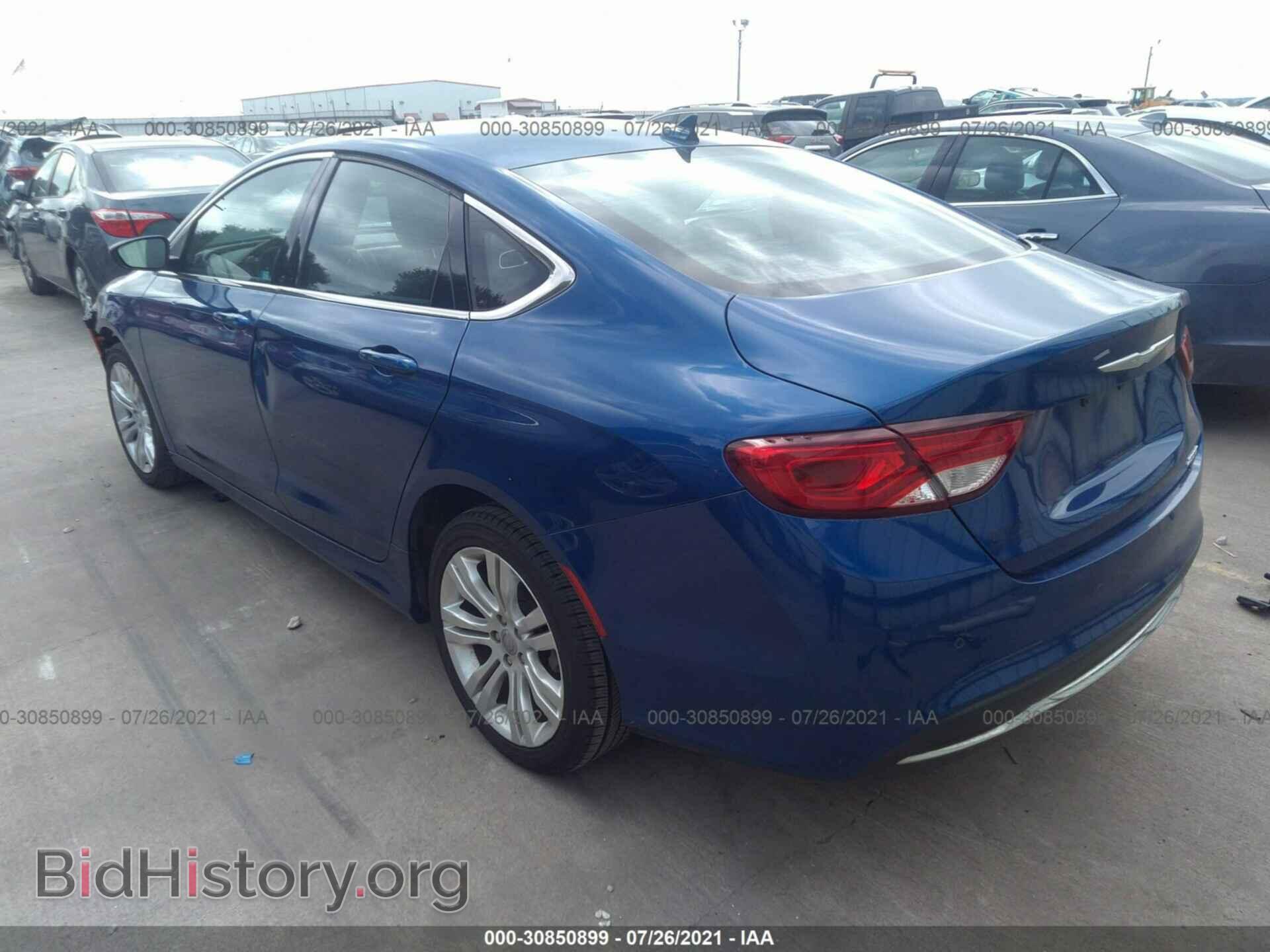 2015 CHRYSLER 200 - VIN: 1C3CCCAB2FN737772 - Фото 3