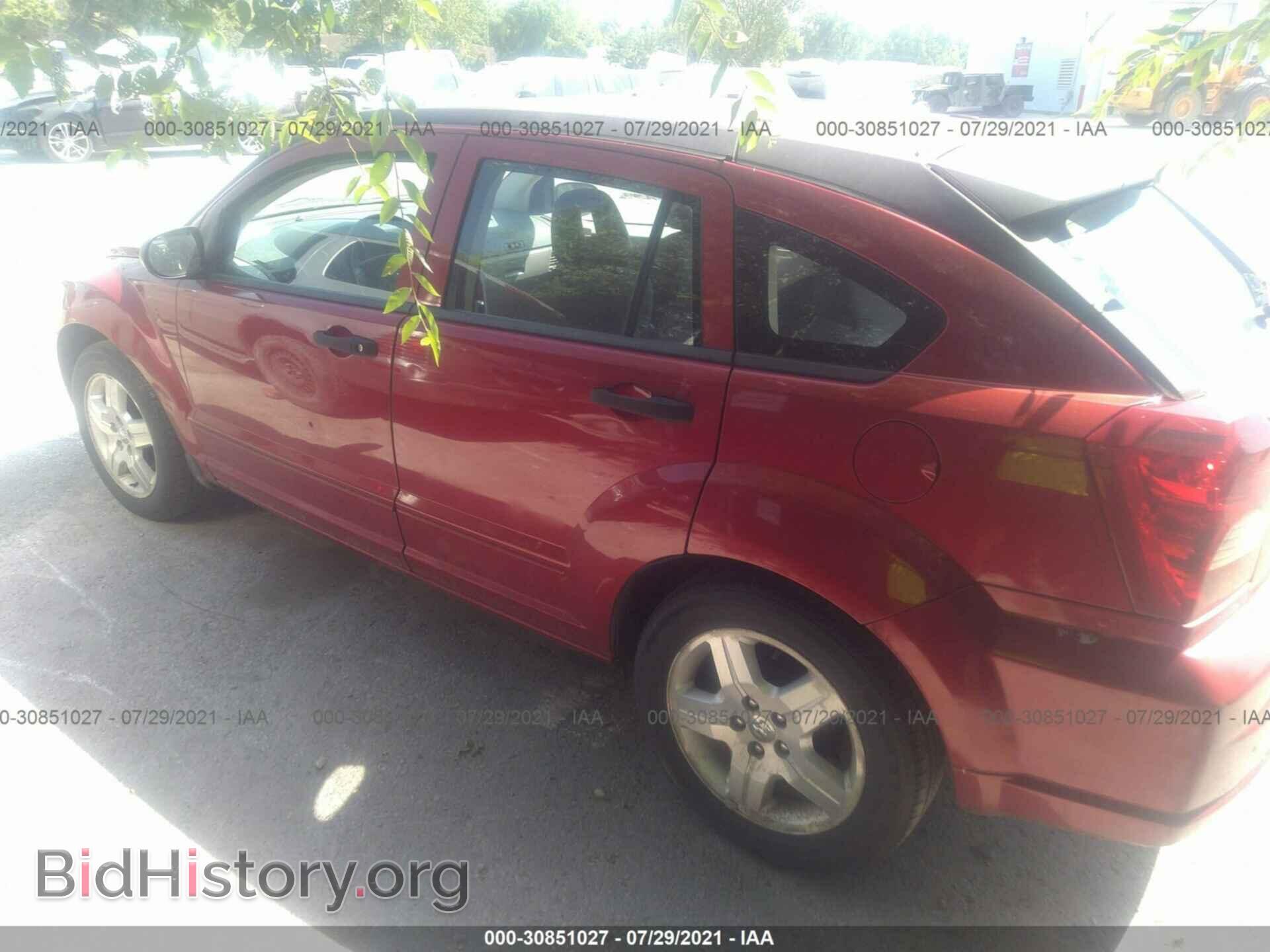 2007 DODGE CALIBER - VIN: 1B3HB48B07D126325 - Фото 3